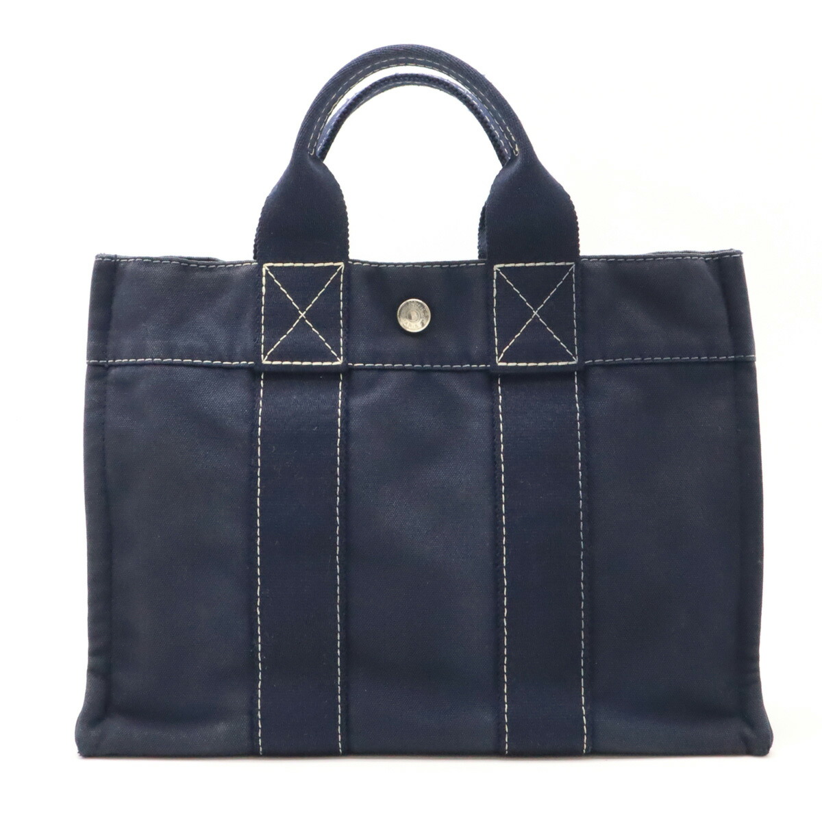 限定セール❗️エルメス ドーヴィルMM トートバッグ　ブラック　黒　キャンバス 楽天市場】エルメス HERMES ブラック キャンバス フールトゥ MM