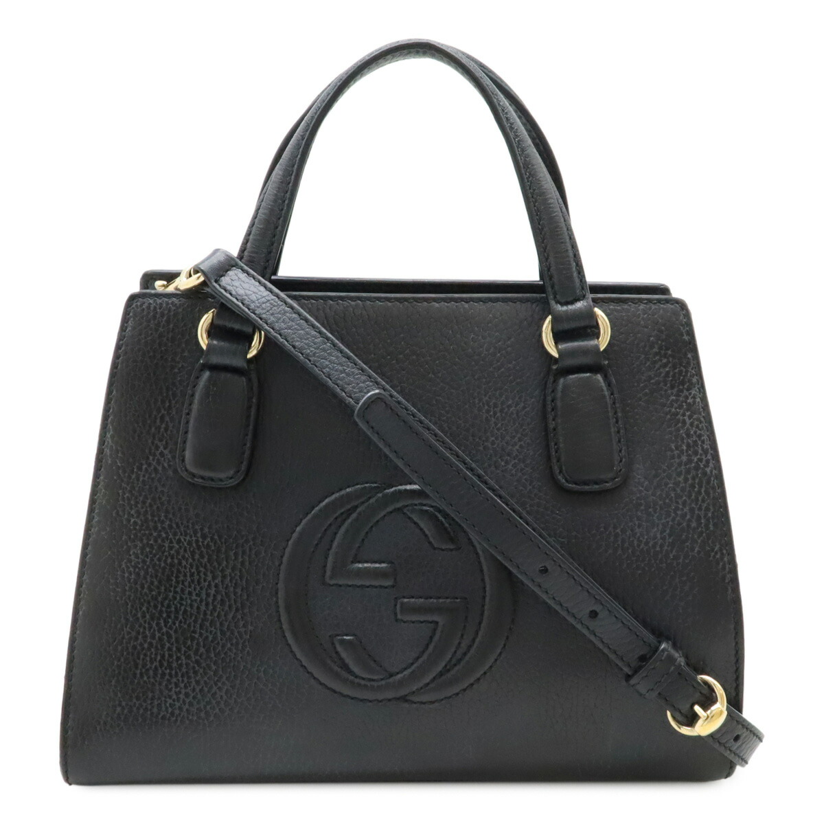 GUCCI ソーホー トートバッグ ボストンバッグ インターロッキング GUCCI グッチ ソーホーインターロッキングGトートバッグ バッグ