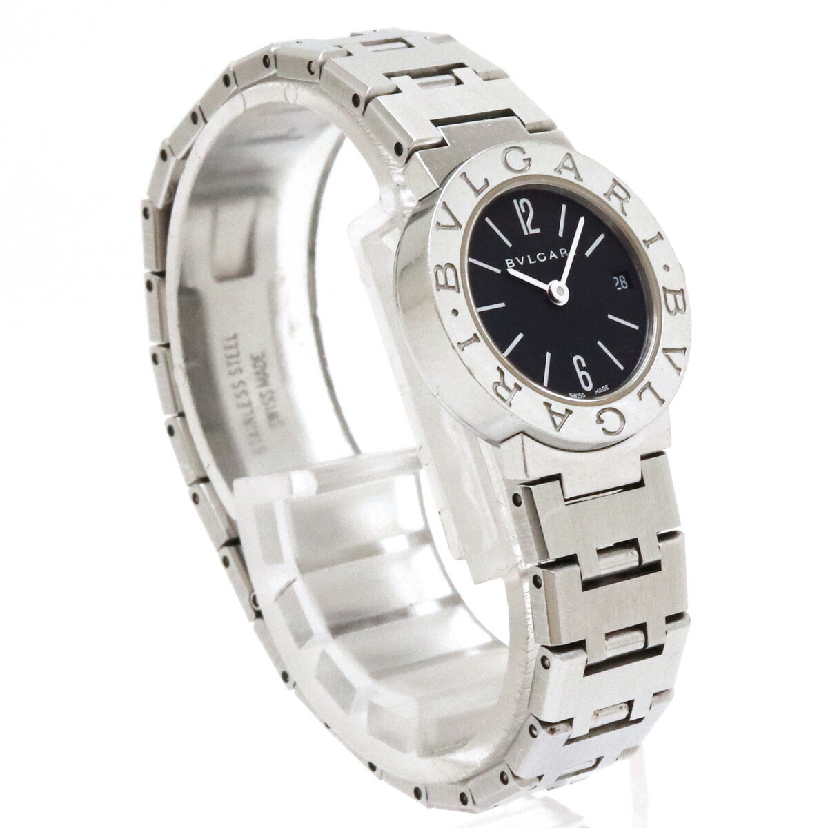 再追加販売 ブルガリ ブルガリブルガリ デイト BB23SS レディース - 腕時計
