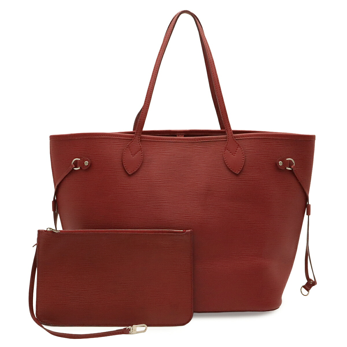 LOUIS VUITTON ルイ ヴィトン エピ ネヴァーフルMM トートバッグ ショルダーバッグ ショルダートート フューシャ ピンク系 ポーチ付き M40882 【中古】|Blumin 店