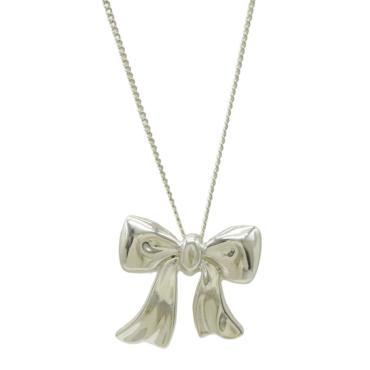 ティファニー ネックレス ボウ リボン シルバー 925 TIFFANY&Co. ティファニー ボウ リボン ネックレス シルバー