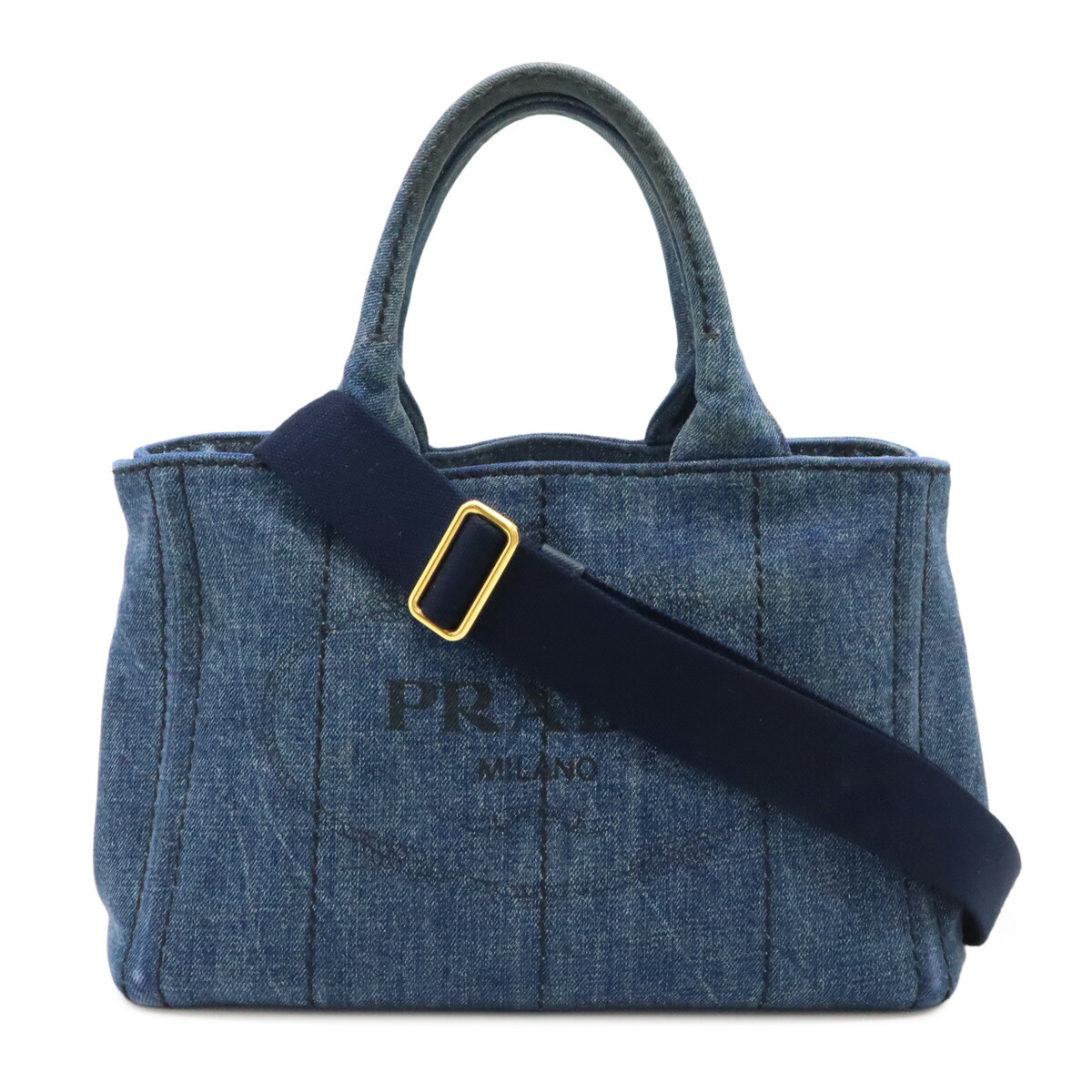 【PRADA】セール 関税込 キャンバス 2WAY ハンドバッグ お仕事に PRADA】セール 関税込 キャンバス 2WAY ハンドバッグ お仕事に