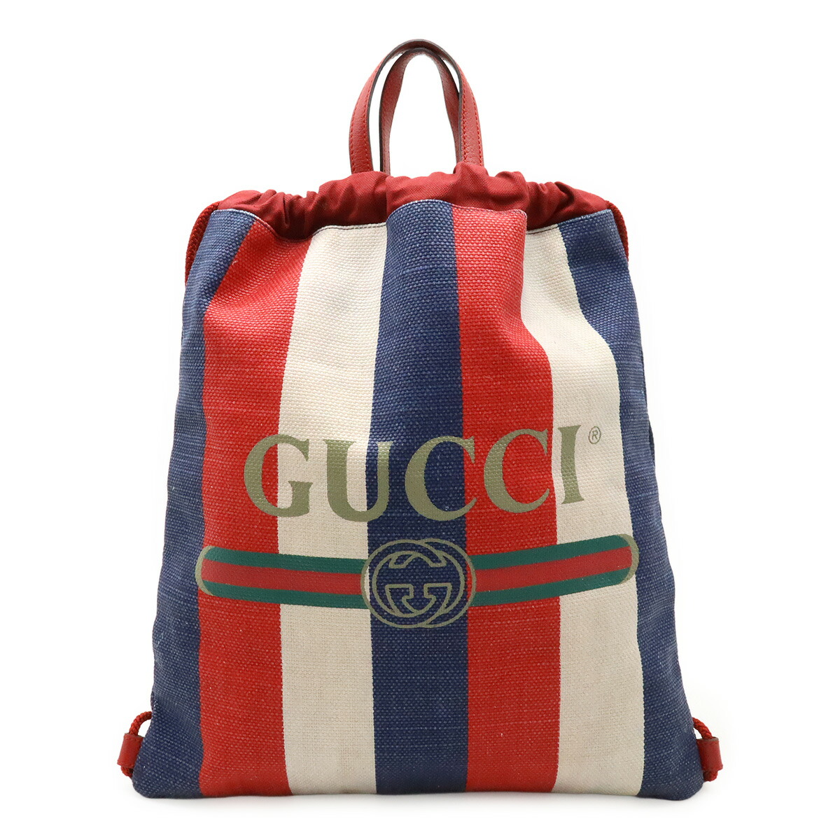 GUCCI ナップサック 楽天市場】グッチ ナップサック GGスプリーム タイガー レザー