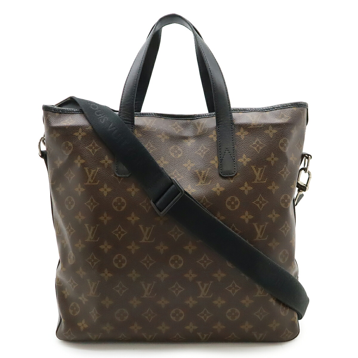 LOUIS VUITTON ルイ ヴィトン モノグラムマカサー デイヴィス トートバッグ ラージトート ショルダーバッグ ブラウン M56708 【中古】 44,880円