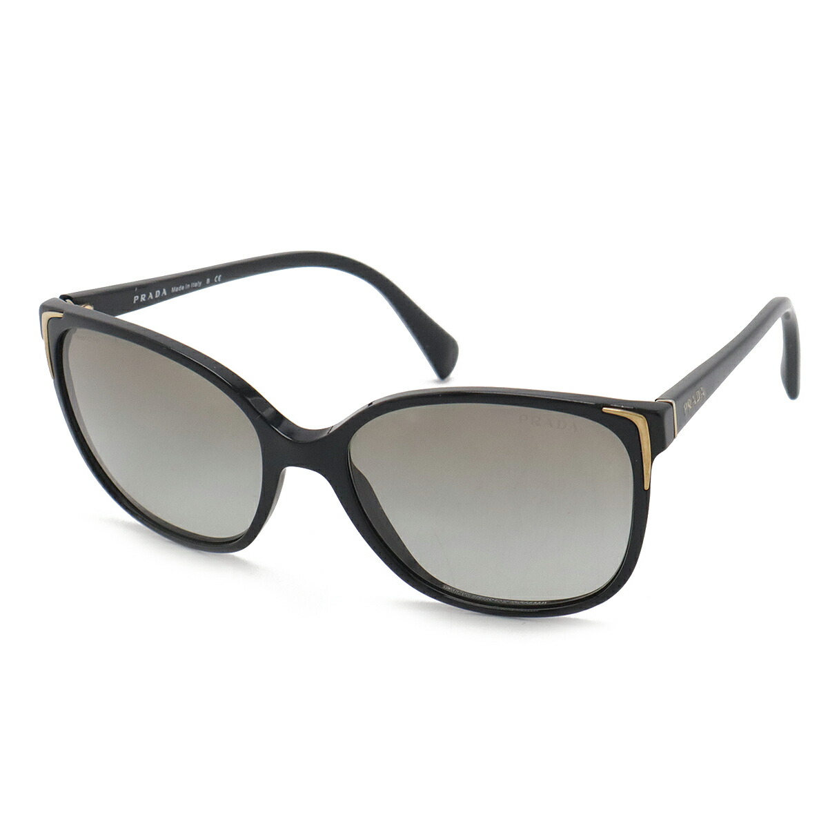 PRADA プラダ ラウンドサングラス PRADA hyde着 プラダ SPR55T ラウンドサングラス 丸型 ブラック