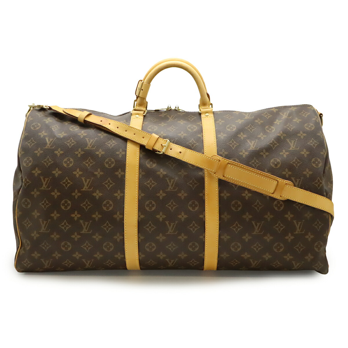 LOUIS VUITTON ルイ ヴィトン モノグラム キーポル バンドリエール60 ボストンバッグ 旅行カバン トラベルバッグ 2WAY ショルダーバッグ M41412 【中古】