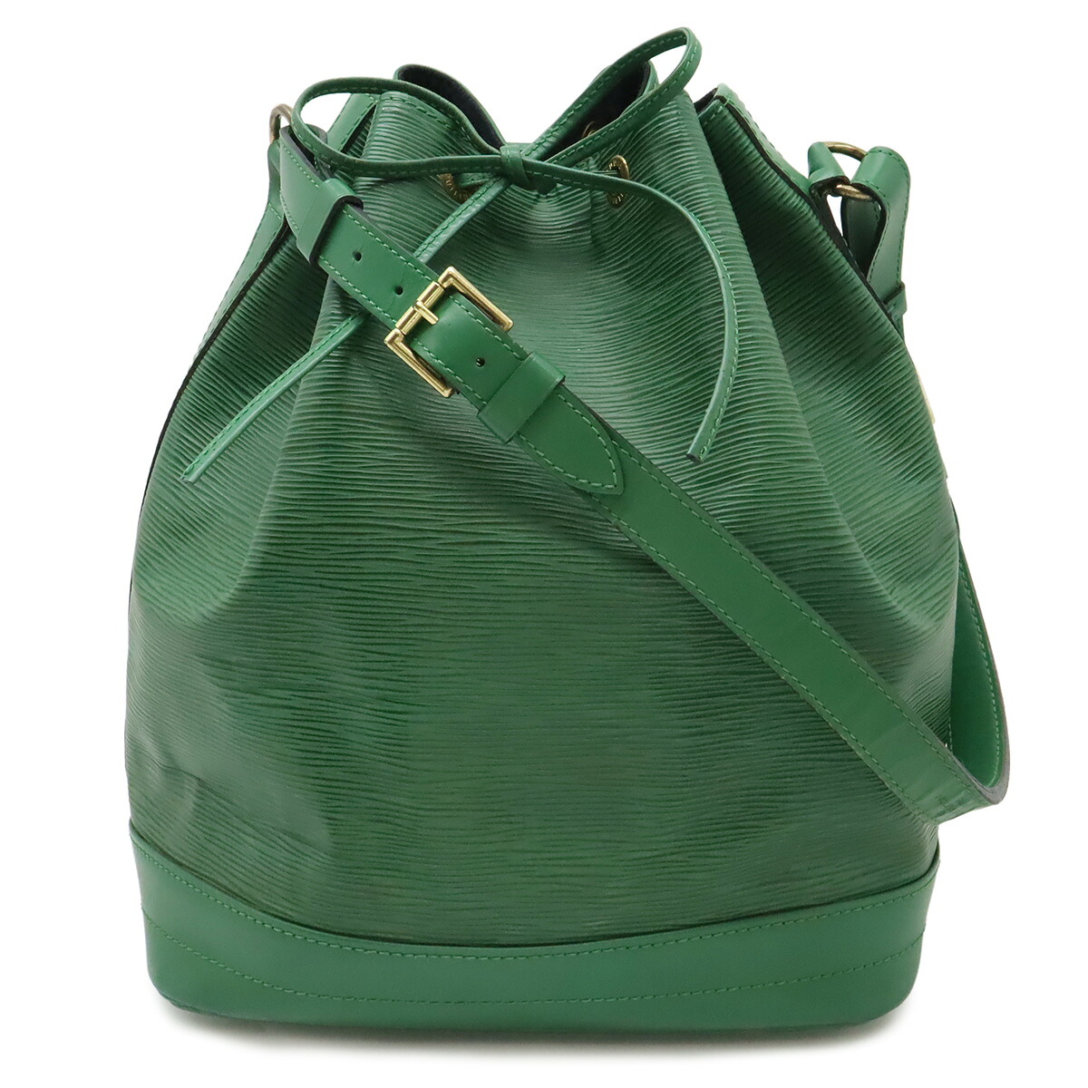 LOUIS VUITTON ルイ ヴィトン エピ ノエ ショルダーバッグ セミショルダー ワンショルダー 巾着型 ボルネオグリーン 緑 M44004 【中古】|Blumin 店