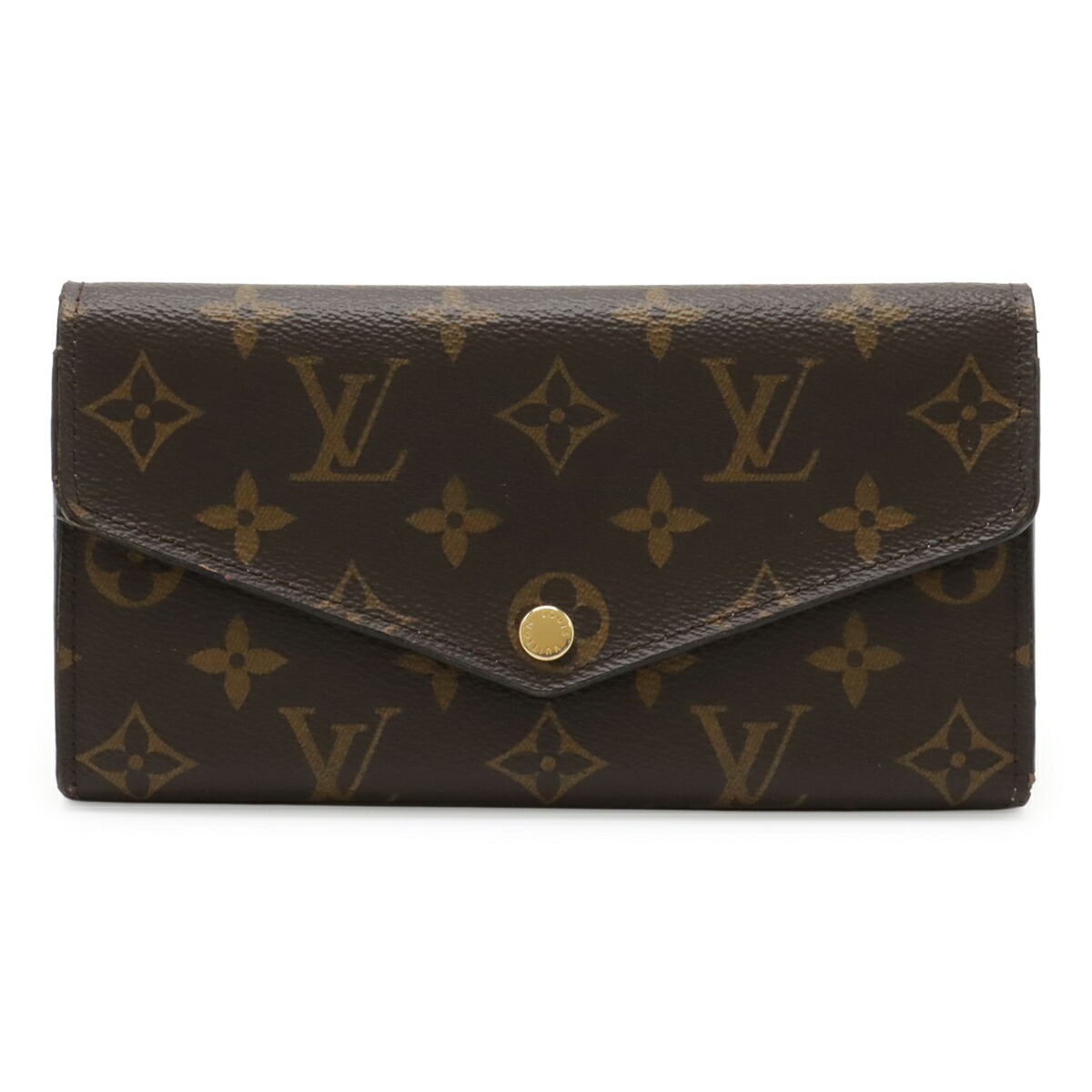 LOUIS VUITTON ルイ ヴィトン モノグラム ポルトフォイユ サラ 2つ折長紙入れ 二つ折り長紙入れ ローズバレリーヌ もの言う花さくら色 M62235 【中古】