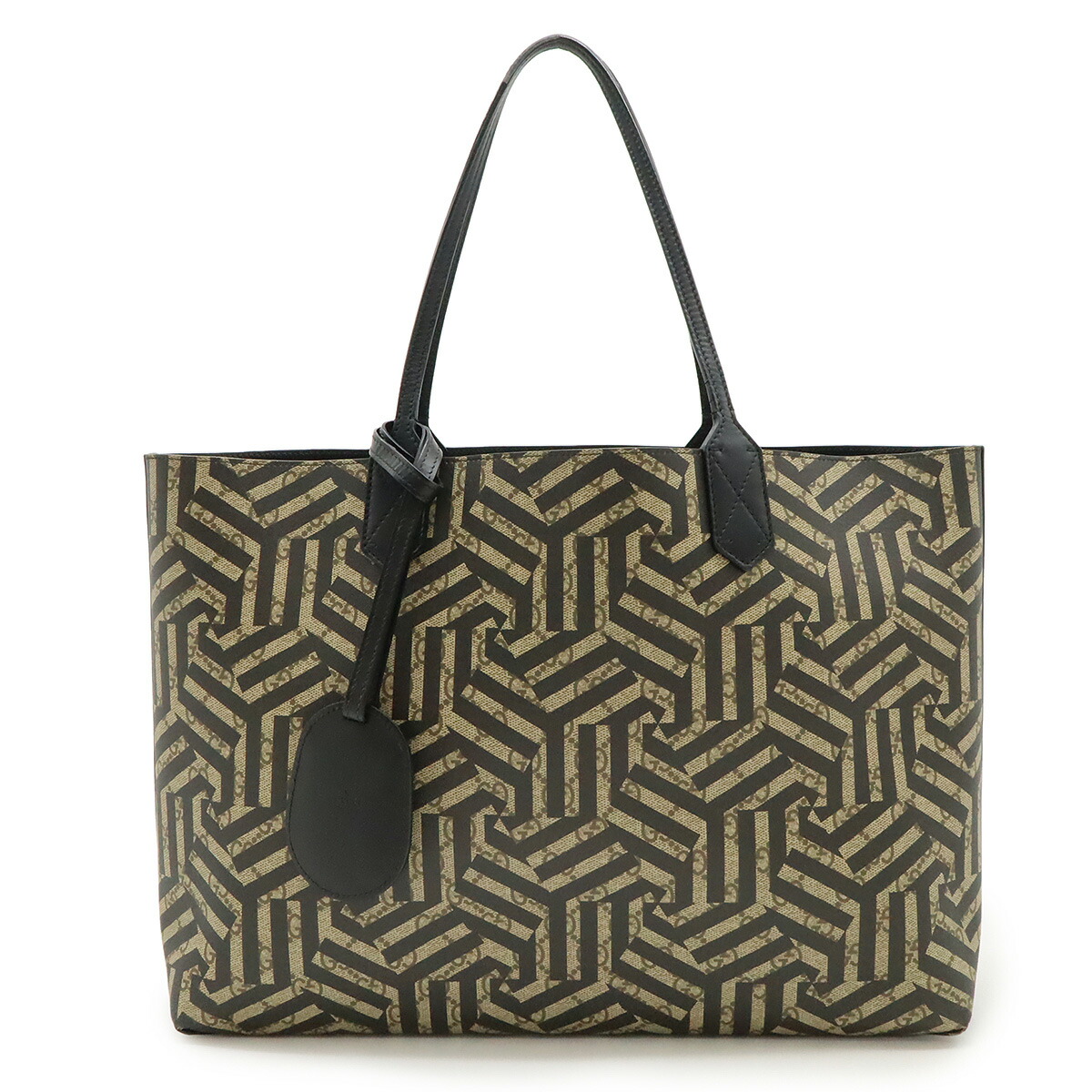 【良品】GUCCI グッチ ジョイライン トートバッグ GGスプリーム×レザー GUCCI(グッチ) GGスプリーム バード シェリーライン ティアン