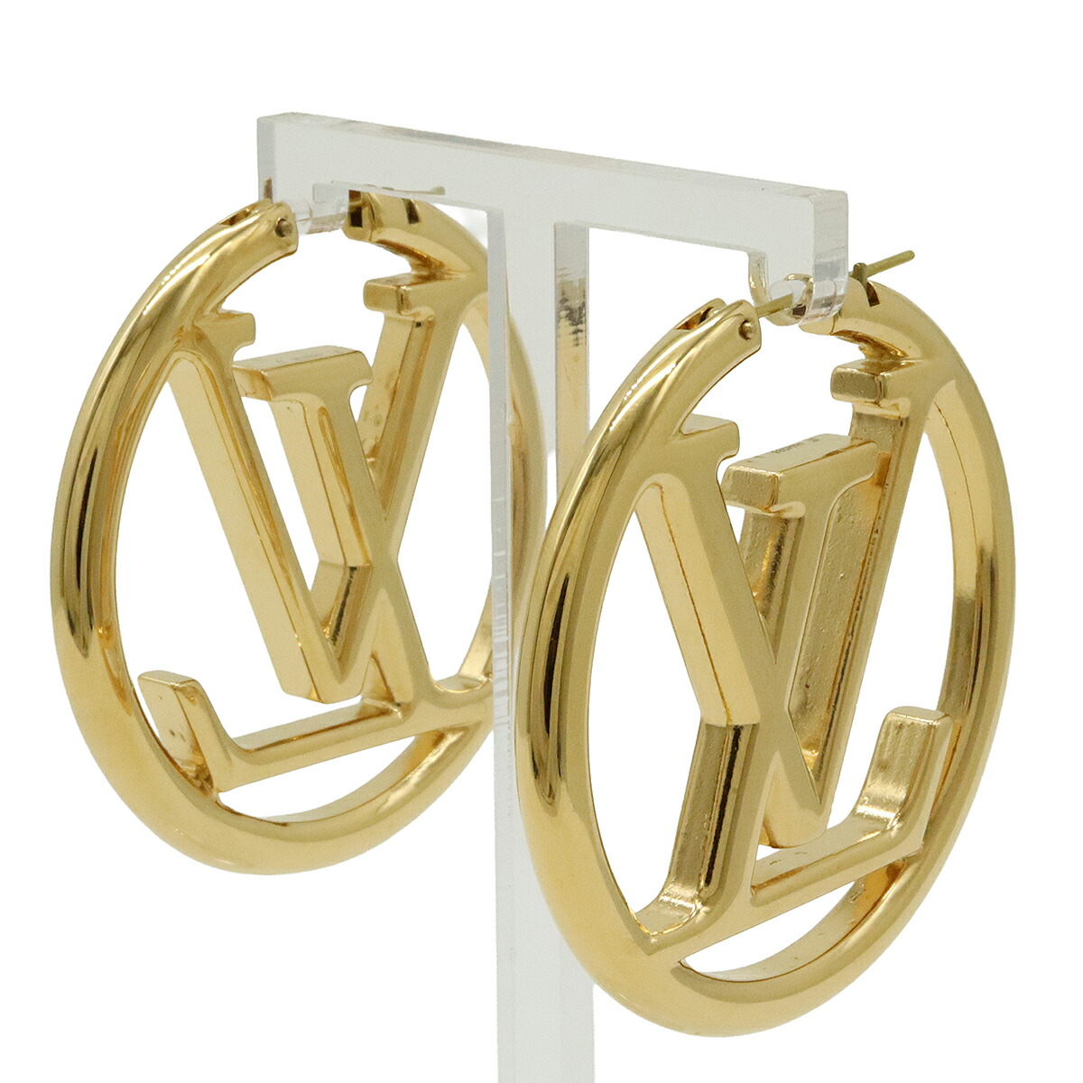 楽天市場】ルイ・ヴィトン LOUIS VUITTON フープ ピアス クレオール XS