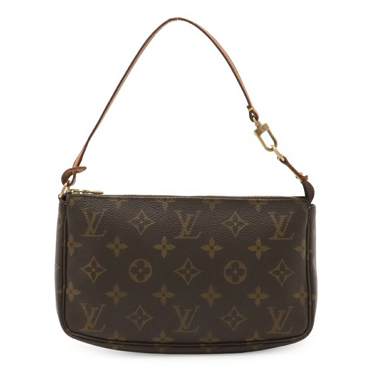 LOUIS VUITTON ルイ ヴィトン モノグラム ポシェット アクセソワール 付属品合切袋 ハンドバック 寄りあい御徒面子 M51980 【中古】