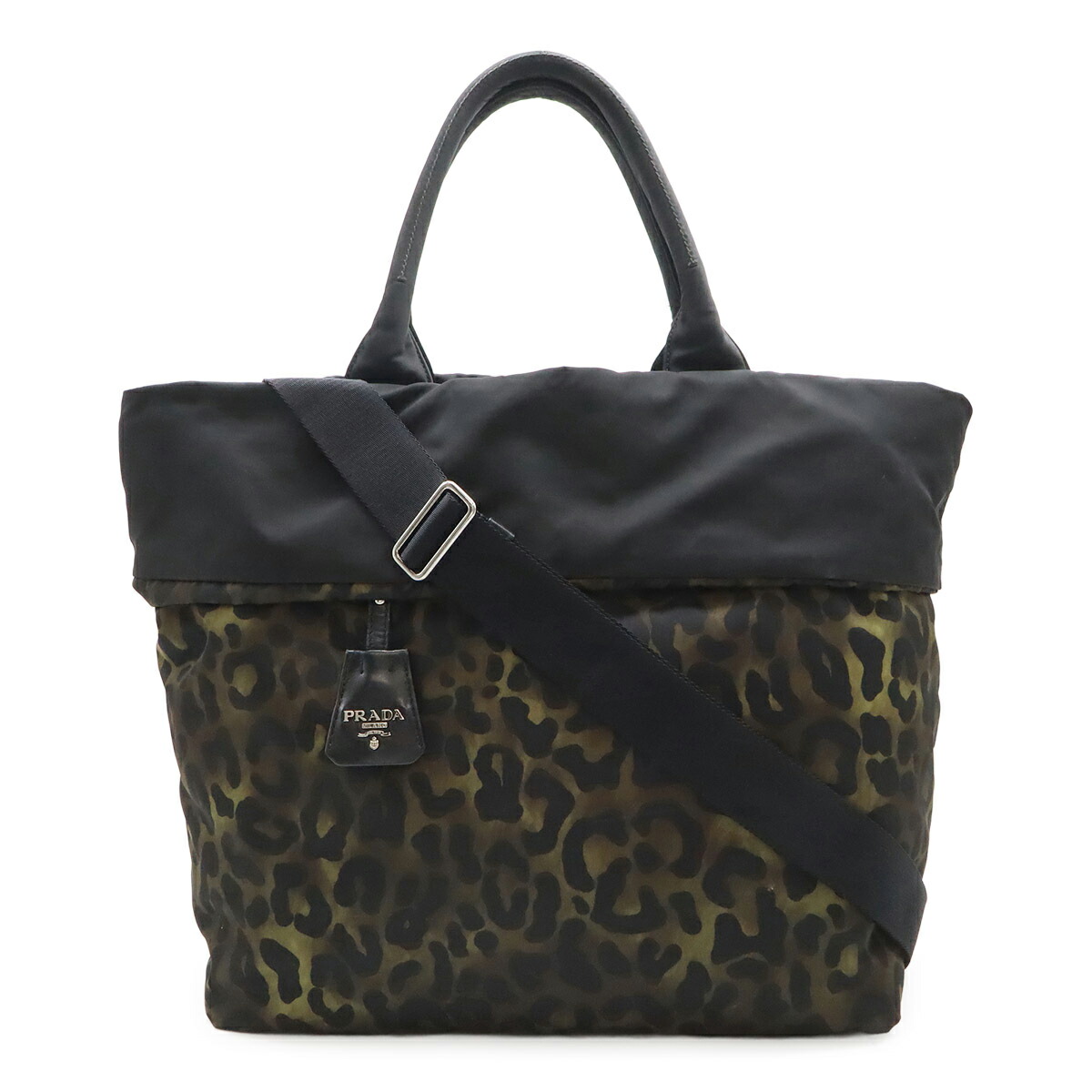 美品PRADA プラダ レオパード 2wayバッグ トート 楽天市場】【バッグ】PRADA プラダ レオパード ヒョウ柄 豹柄