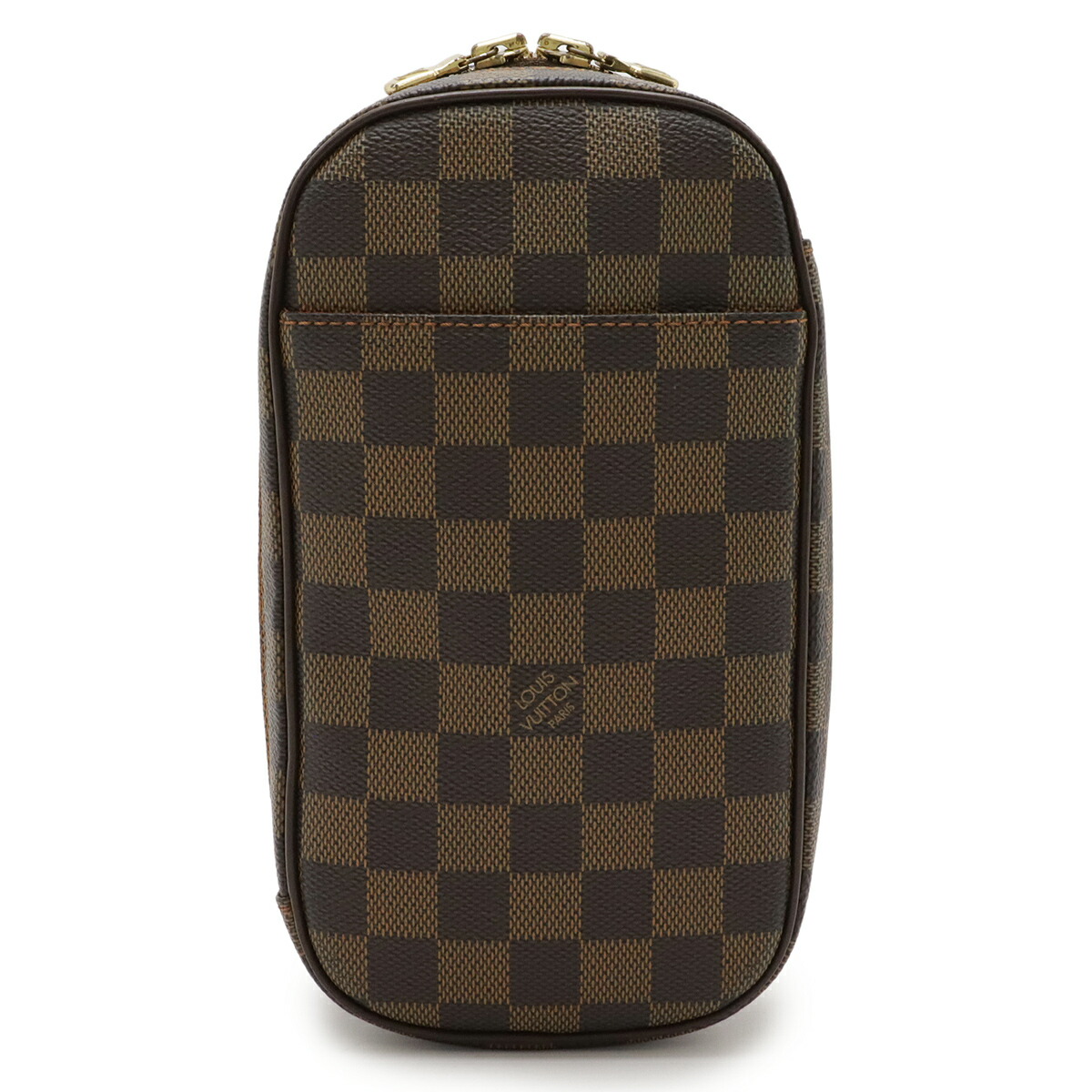 LOUIS VUITTON ルイ ヴィトン ダミエ ポシェット ガンジュ 上半身御徒面子 ショルダーバッグ SP購入注文 特別購入注文 N51870 【中古】