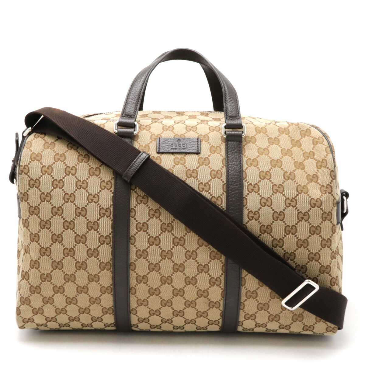 【極美品✨】グッチ 2way ボストンバッグ ショルダーバッグ ナイロン 大容量 GUCCI - グッチ ボストンバッグ ショルダーバッグ 2WAY 012 3754