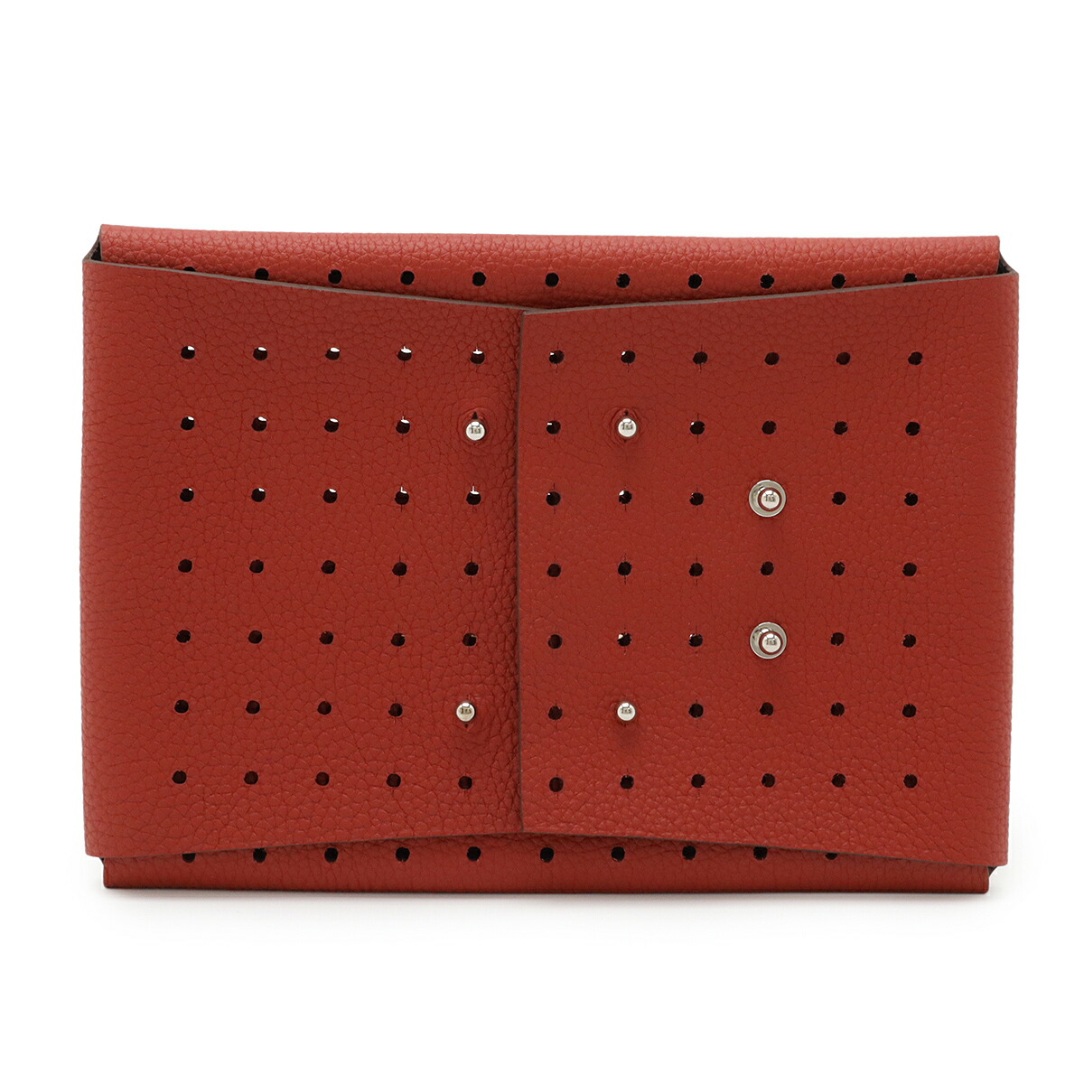 HERMES ケース レザー HERMES エルメス 付箋・ポストイットケース レザー ネイビー 〇R