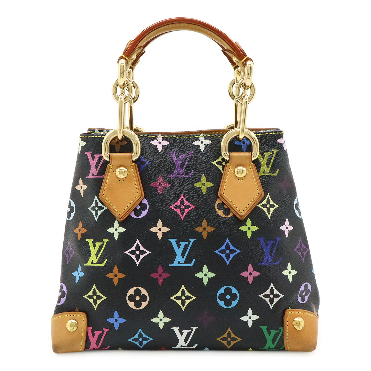 LOUIS VUITTON ルイ ヴィトン モノグラムマルチカラー オードラ ハンドバッグ チェーン ノワール 黒 ブラック M40048 【中古】