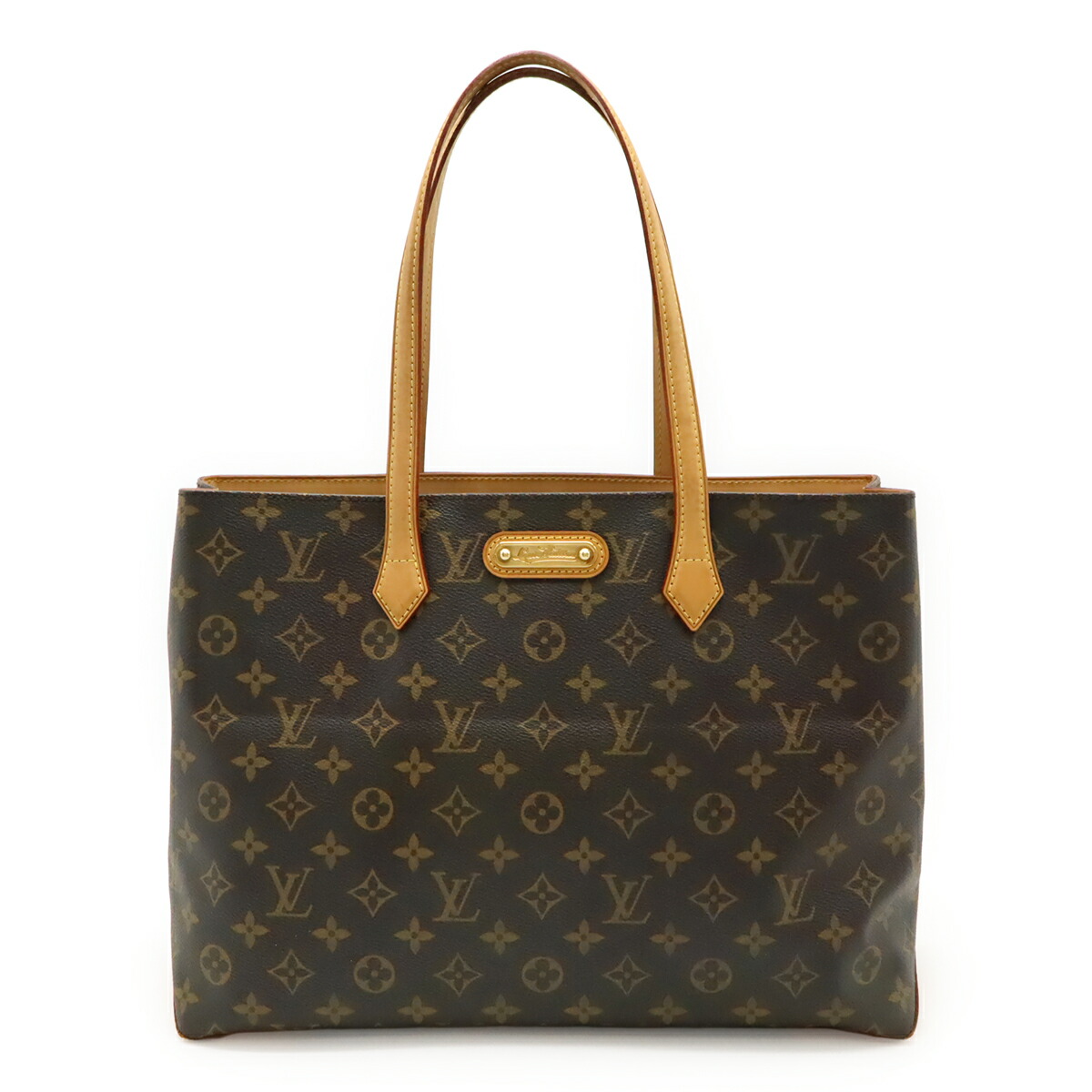 LOUIS VUITTON ルイ ヴィトン モノグラム ウィルシャーMM トートバッグ ショルダーバッグ 虚蝉肩肉 M45644 【中古】
