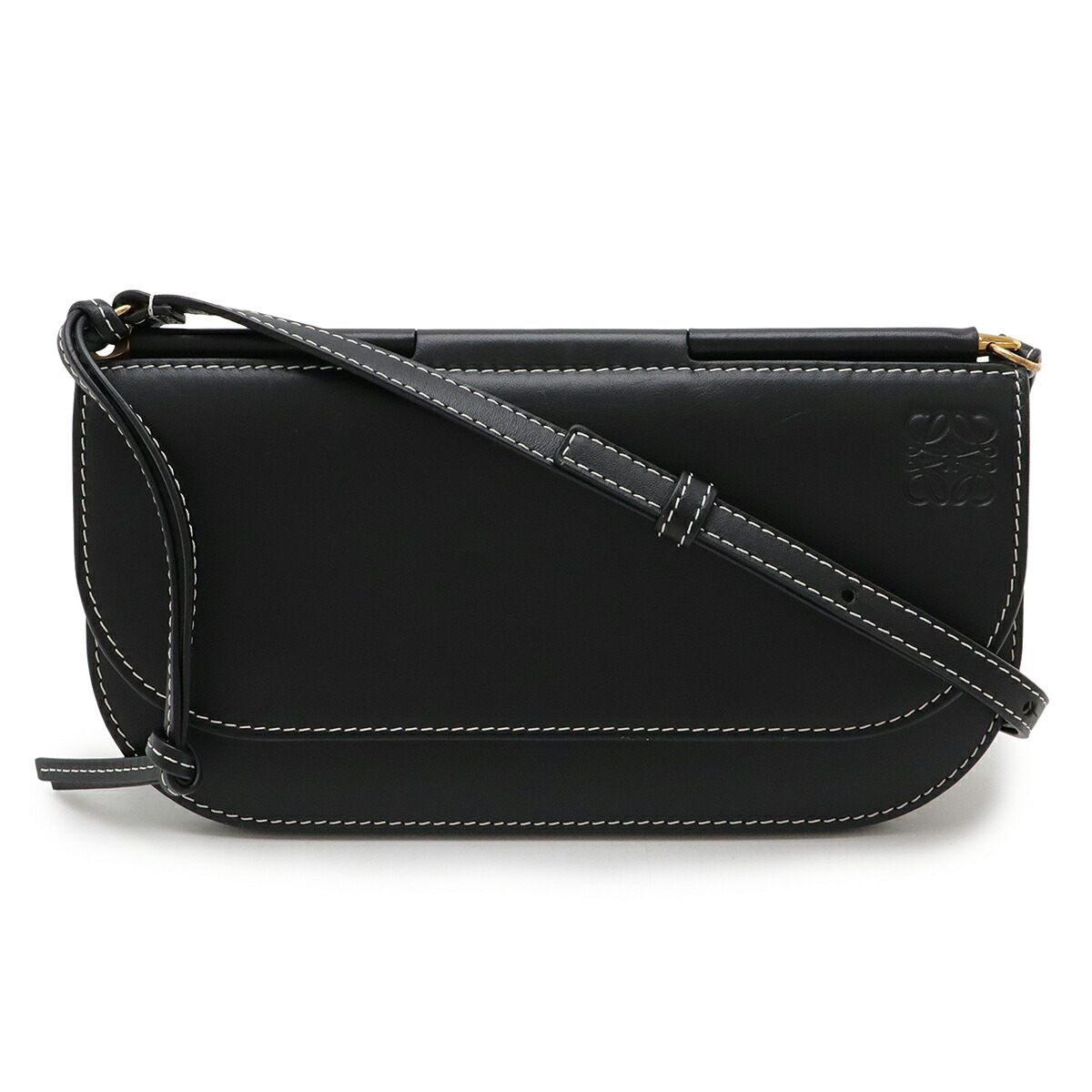 ロエベ リピート アナグラム ショルダーバッグ 黒 斜め掛け サコッシュ 楽天市場】美品 ロエベ LOEWE ショルダーバッグ サコッシュ