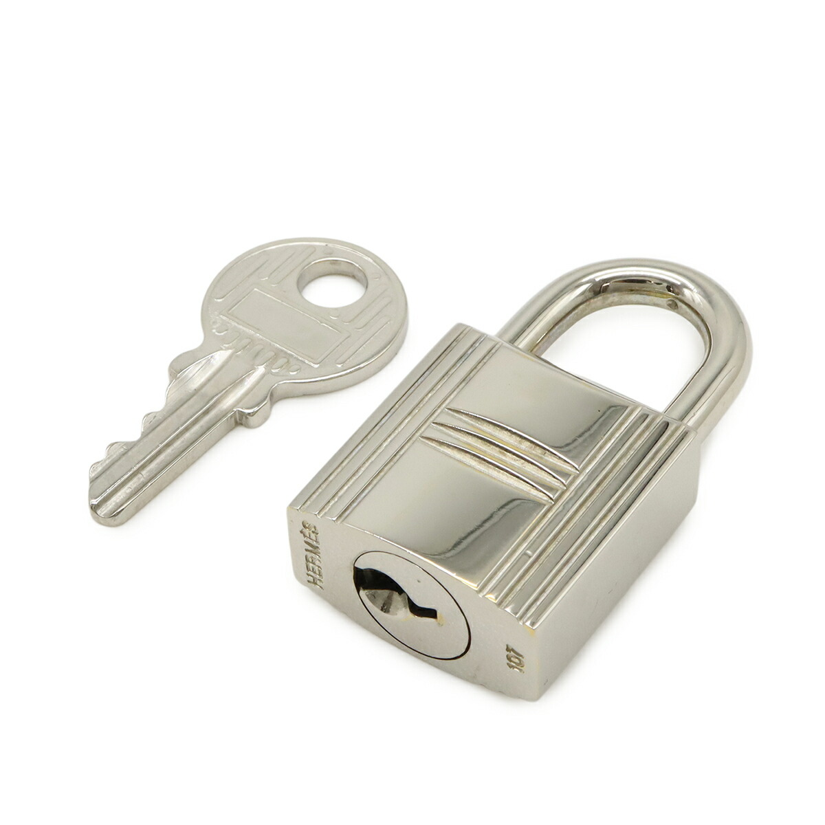 楽天市場】【新品仕上げ済】HERMES エルメス カデナ パドロック No.104