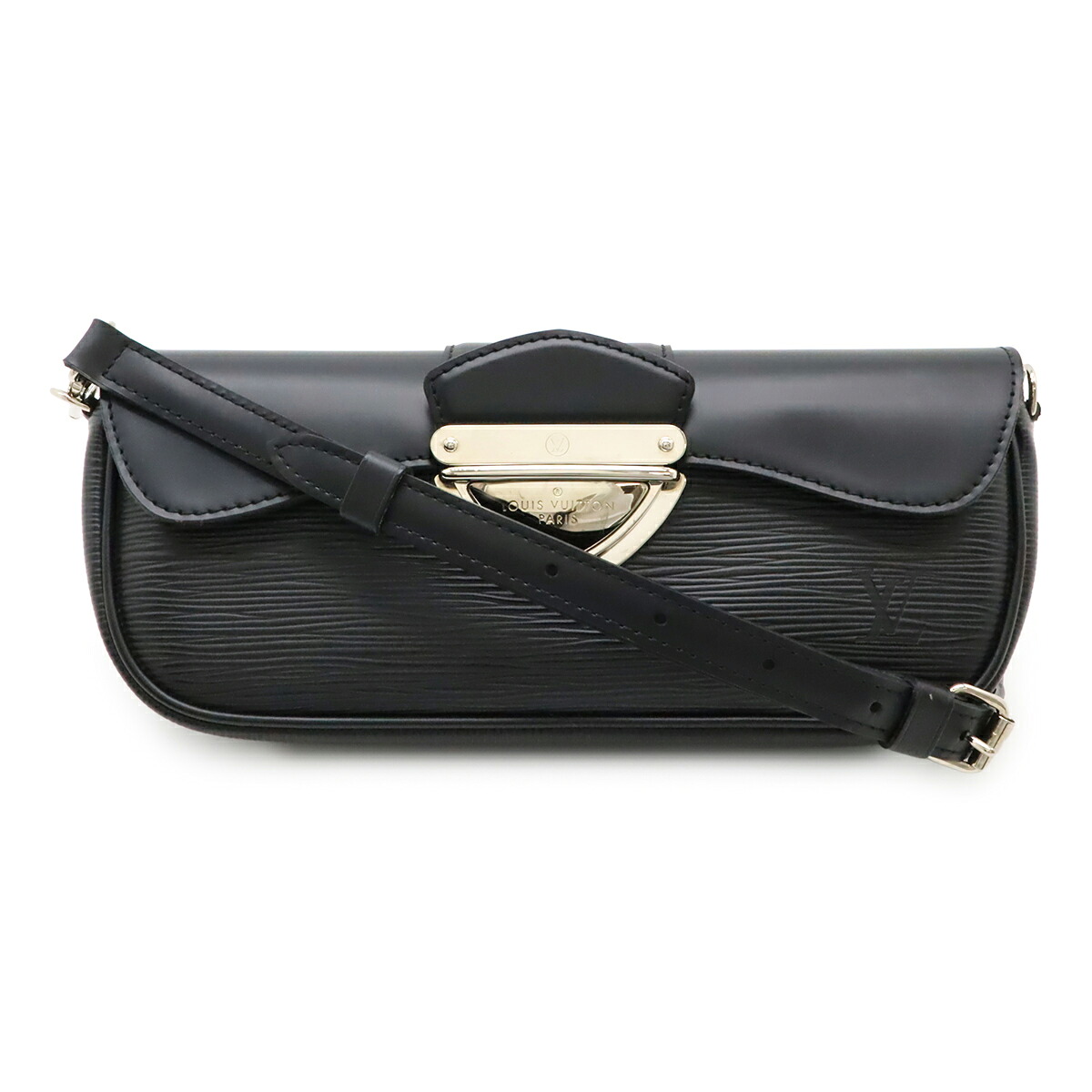 LOUIS VUITTON ルイ ヴィトン エピ ポシェット モンテーニュ ショルダーバッグ ロングショルダー 2WAY クラッチバッグ ノワール 黒 ブラック M59292 【中古】