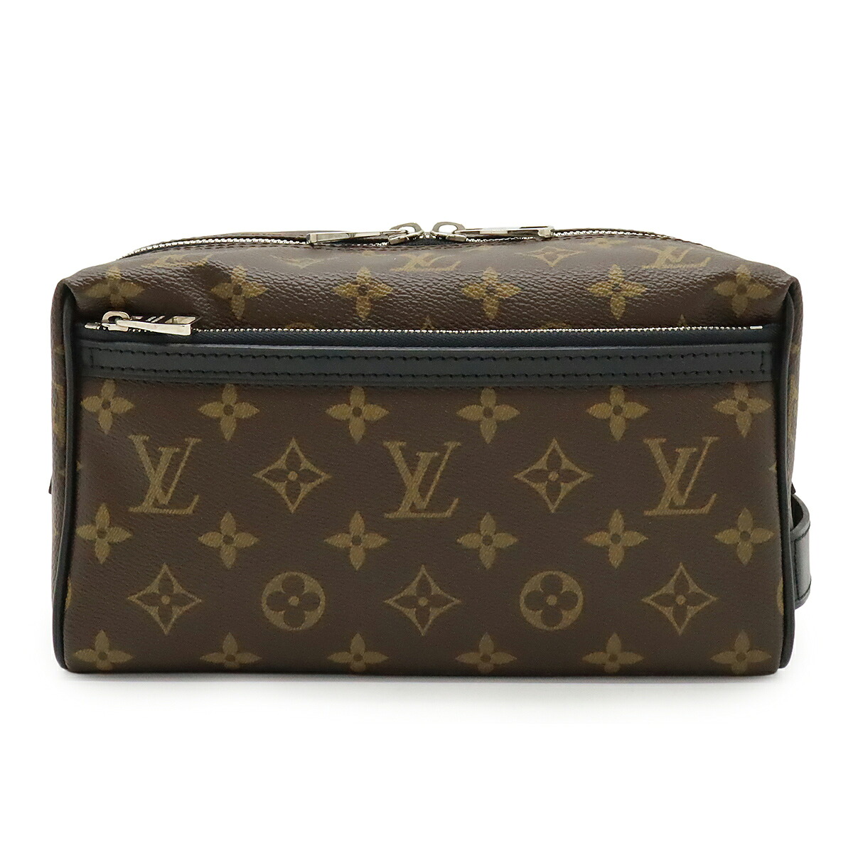 LOUIS VUITTON ルイ ヴィトン モノグラムマカサー トゥルース トワレ 合財袋 旅行合財袋 二番め御徒面子 ハンドバック M40378 【中古】