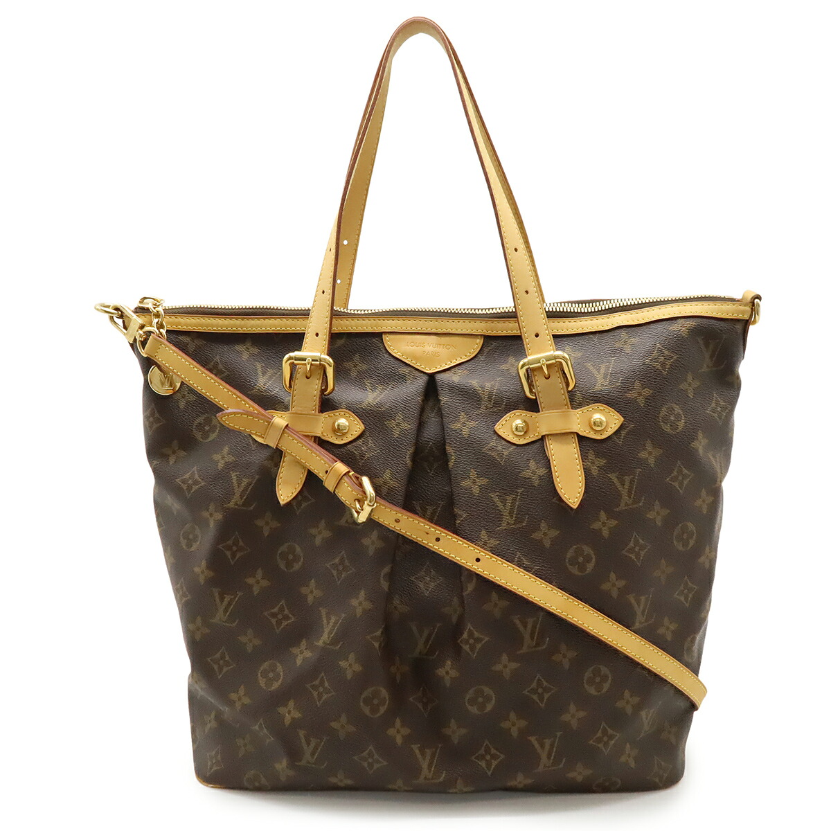 LOUIS VUITTON ルイ ヴィトン モノグラム パレルモGM トートバッグ ショルダートート 2WAY ショルダーバッグ 斜め掛け M40146 【中古】