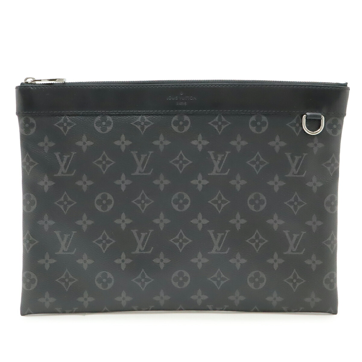 LOUIS VUITTON ルイ ヴィトン モノグラムエクリプス ポシェット 大きな進歩 クラッチペダル御徒面子 二番目御徒面子 M62291 【中古】