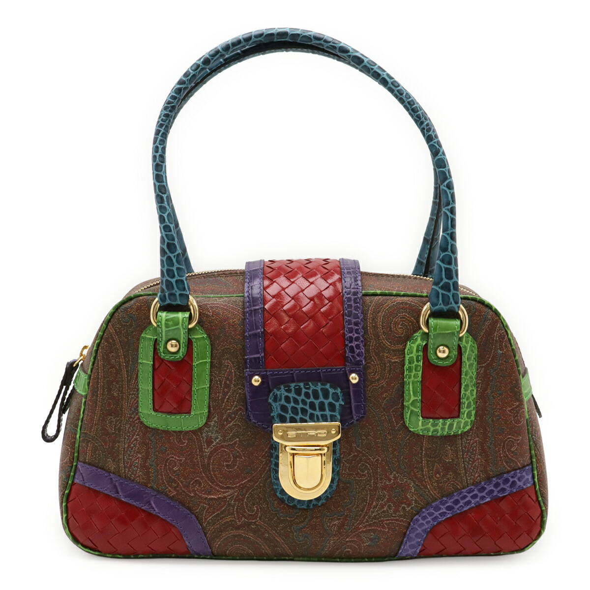 楽天市場】ETRO エトロ ペイズリー トートバッグ ショルダーバッグ