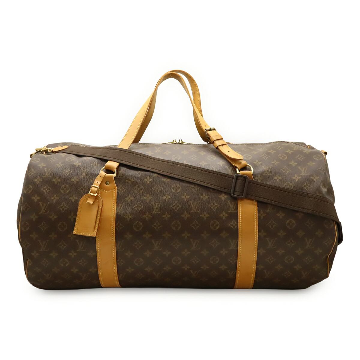 LOUIS VUITTON ルイ ヴィトン モノグラム サック ポロション ボストンバッグ トラベルバッグ 旅行カバン 2WAY ショルダーバッグ M41222 【中古】