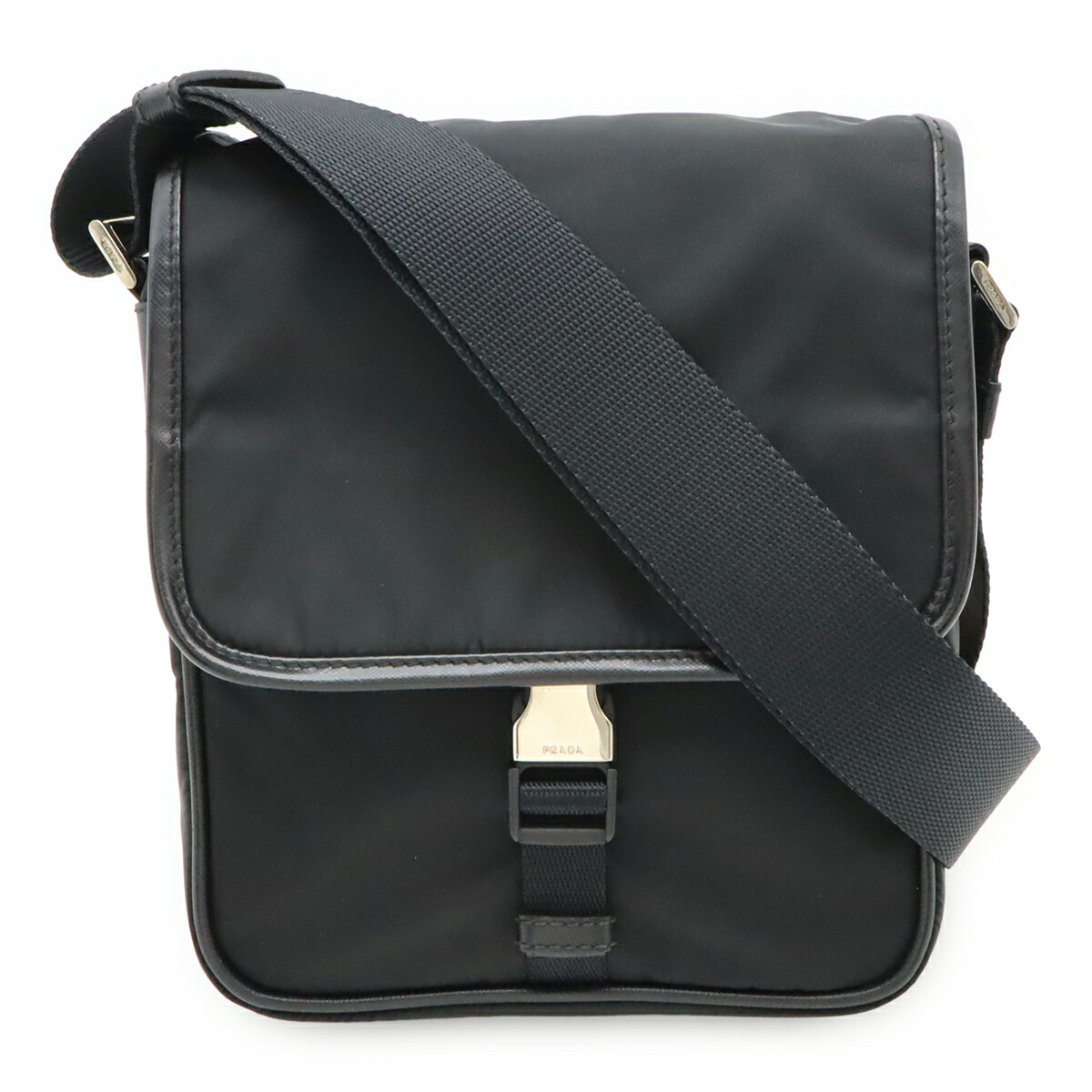 PRADA プラダ ショルダーバッグ ショルダー 斜め掛け ナイロン レザー NERO ブラック 黒 シルバー金具 2VH053 楽天市場】PRADA プラダ ショルダーバッグ ショルダー 斜め掛け