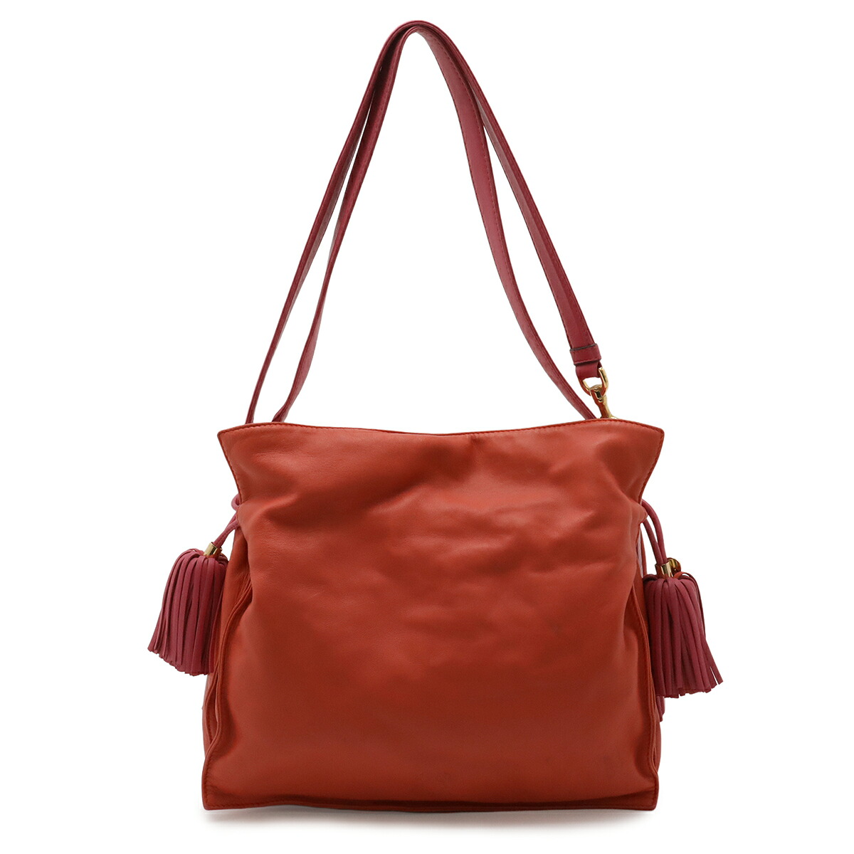 送料無料】LOEWE ロエベ フラメンコ30 アナグラム ショルダーバッグ 