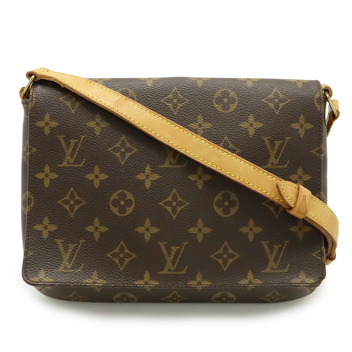 LOUIS VUITTON ルイ ヴィトン モノグラム ミュゼットタンゴ ロング肩先 ショルダーバッグ 曲がった掛け肩先 M51388  【中古】