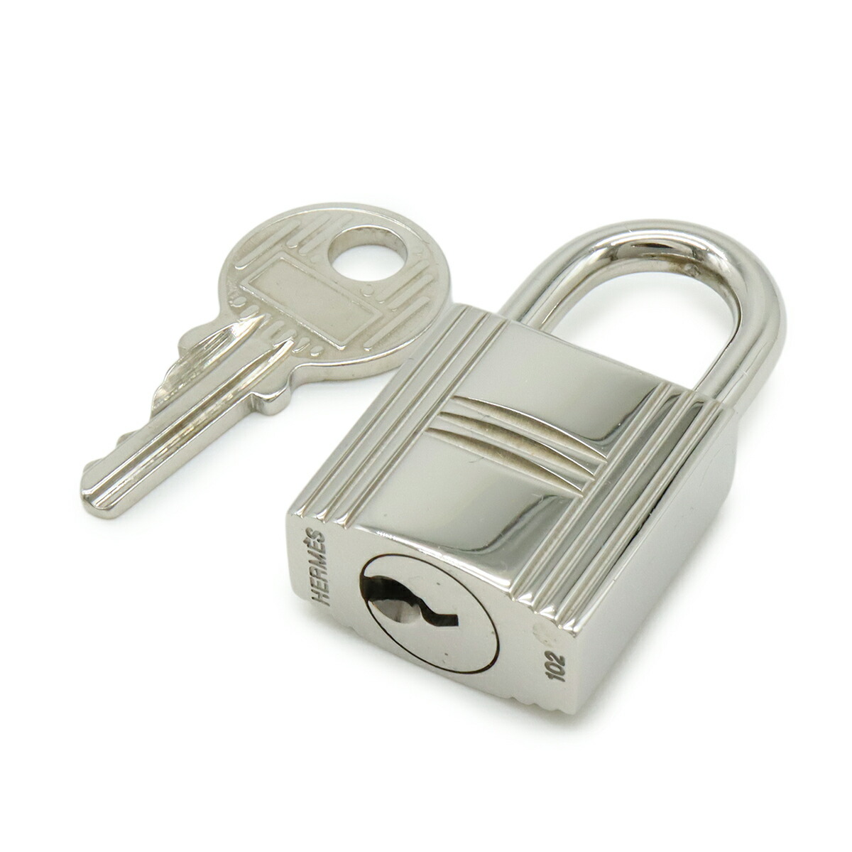 楽天市場】HERMES エルメス カデナ パドロック No.107 南京錠 鍵 カギ