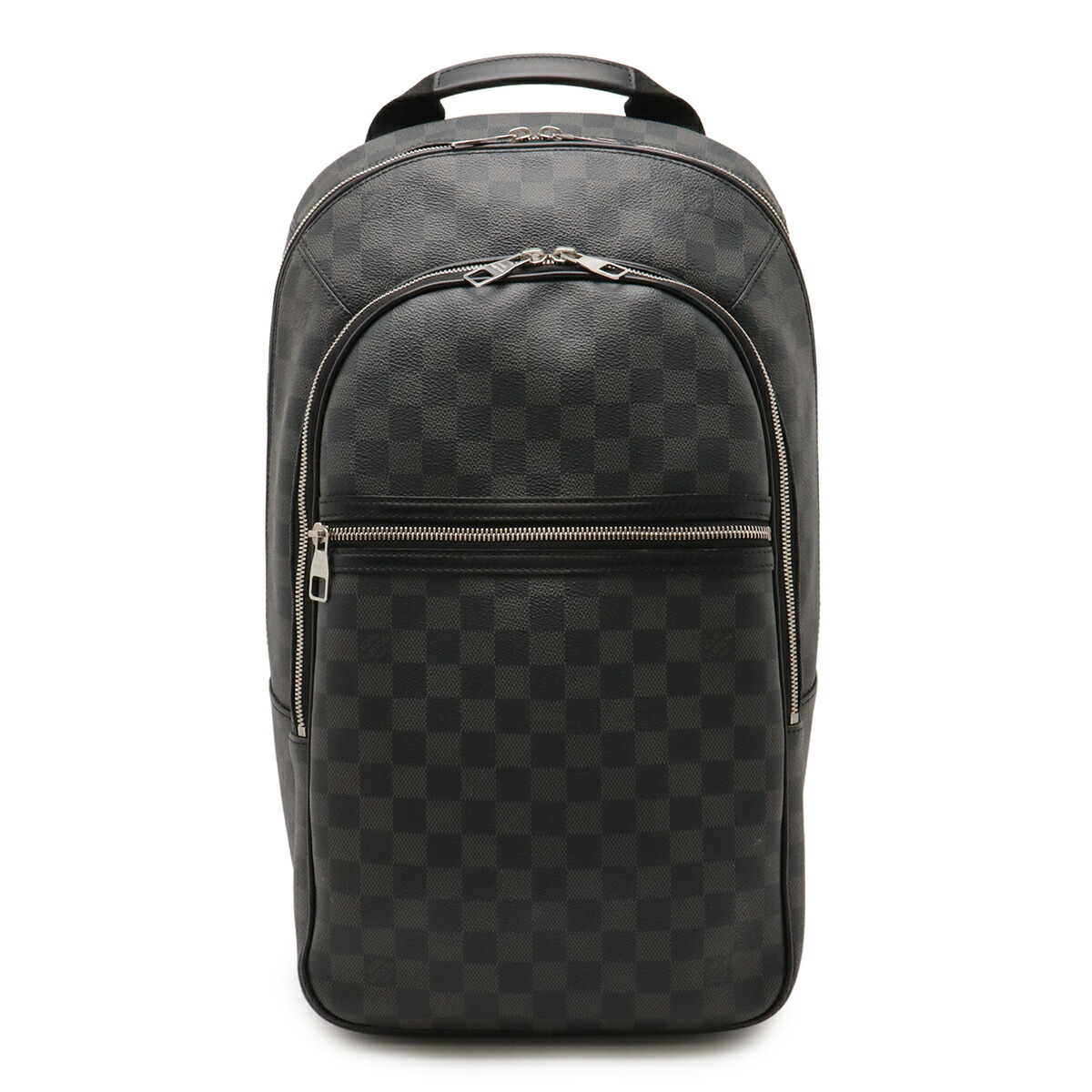 LOUIS VUITTON ルイ ヴィトン ダミエグラフィット ミ蛙 うしろ側風呂敷き包み 背嚢 ショルダーバッグ メンズ 新型 N58024 【中古】