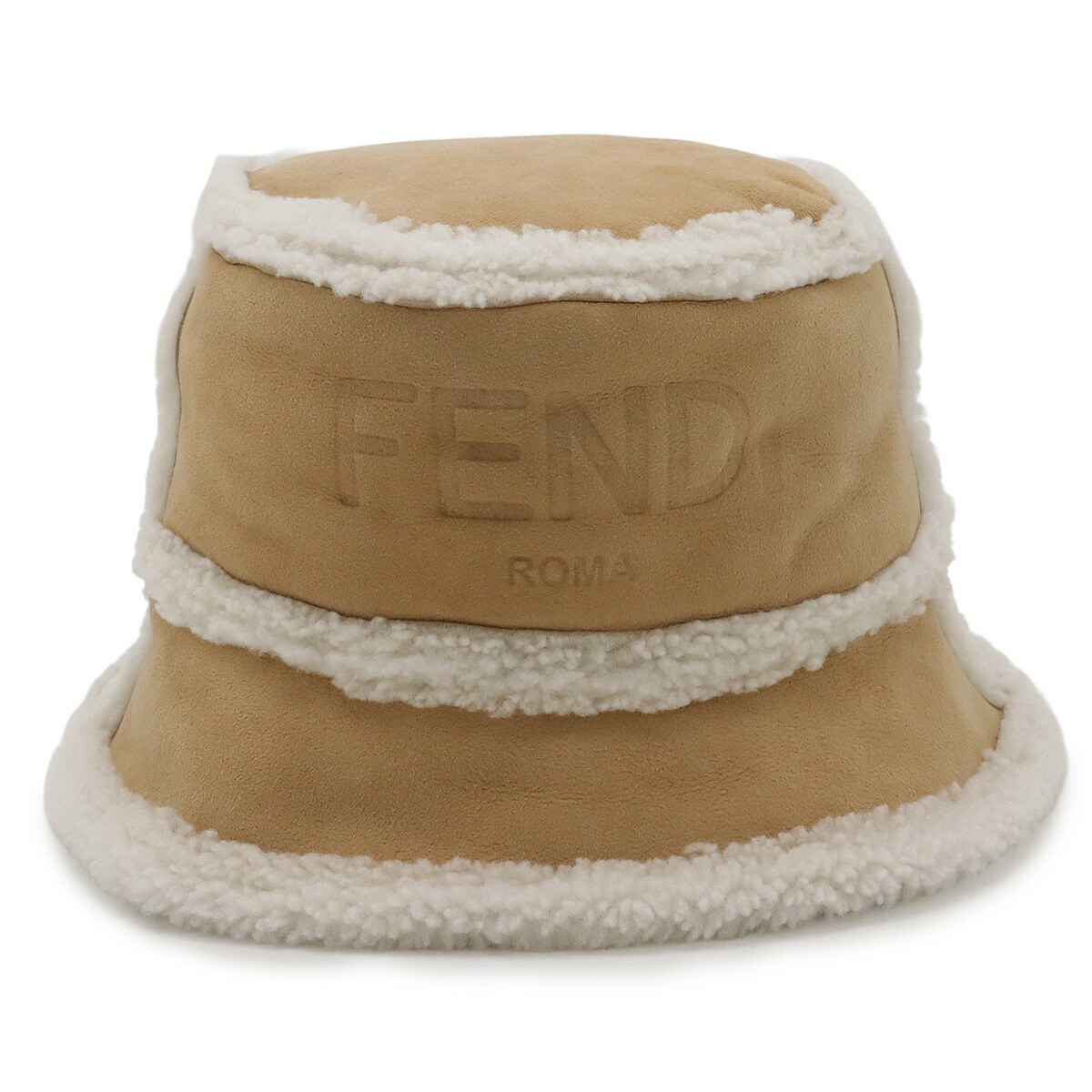 楽天市場】【フェンディ】Fendi ズッカ柄 ファー バケット ハット 帽子