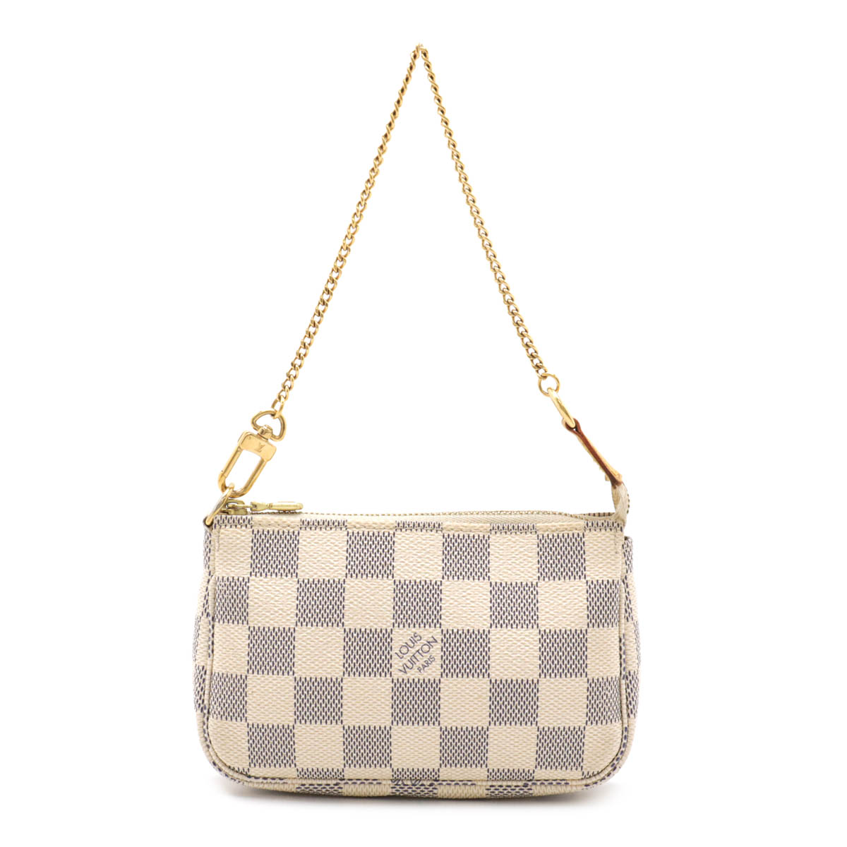 ルイ・ヴィトン ダミエ・アズール ポシェット・ミラMM N60027　収納袋箱付 ルイヴィトン Louis Vuitton ダミエアズール ポシェット ミラMM N60027