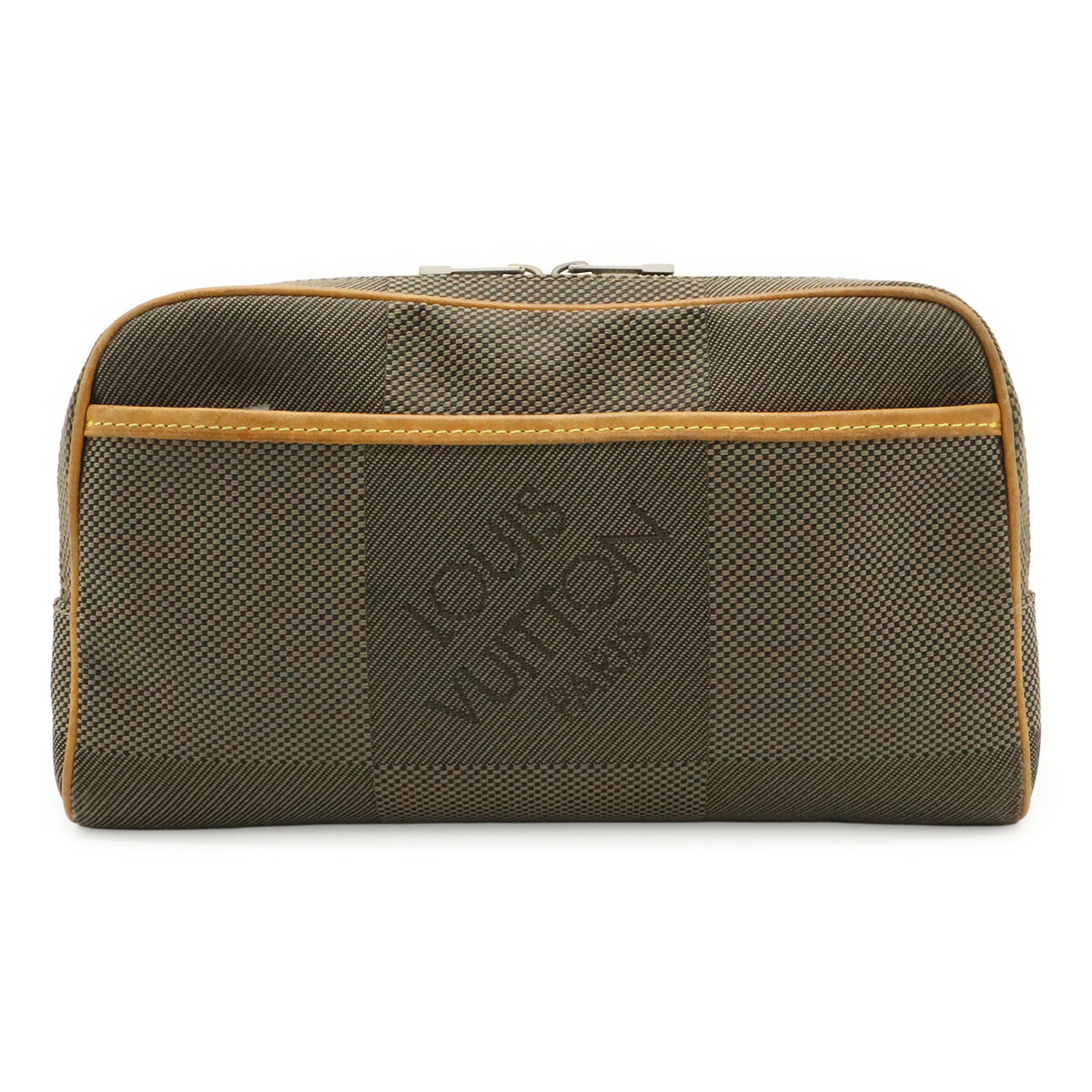 LOUIS VUITTON ルイ ヴィトン ダミエジェアン アクロバット ボディバッグ ウエストバッグ キャンバス レザー テール カーキ M93619 【中古】
