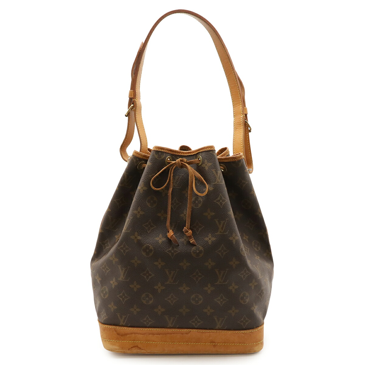 LOUIS VUITTON ルイ ヴィトン モノグラム ノエ ショルダーバッグ セミショルダー ワンショルダー 肩掛け 巾着型 M42224 【中古】
