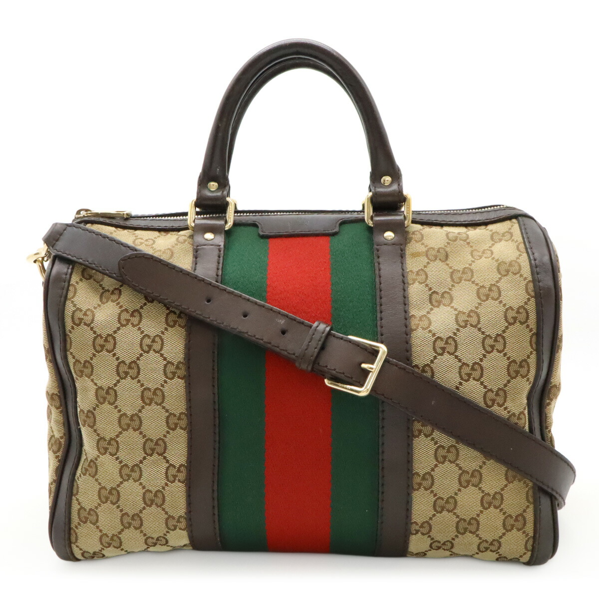 楽天市場】GUCCI グッチ GGキャンバス シェリーライン