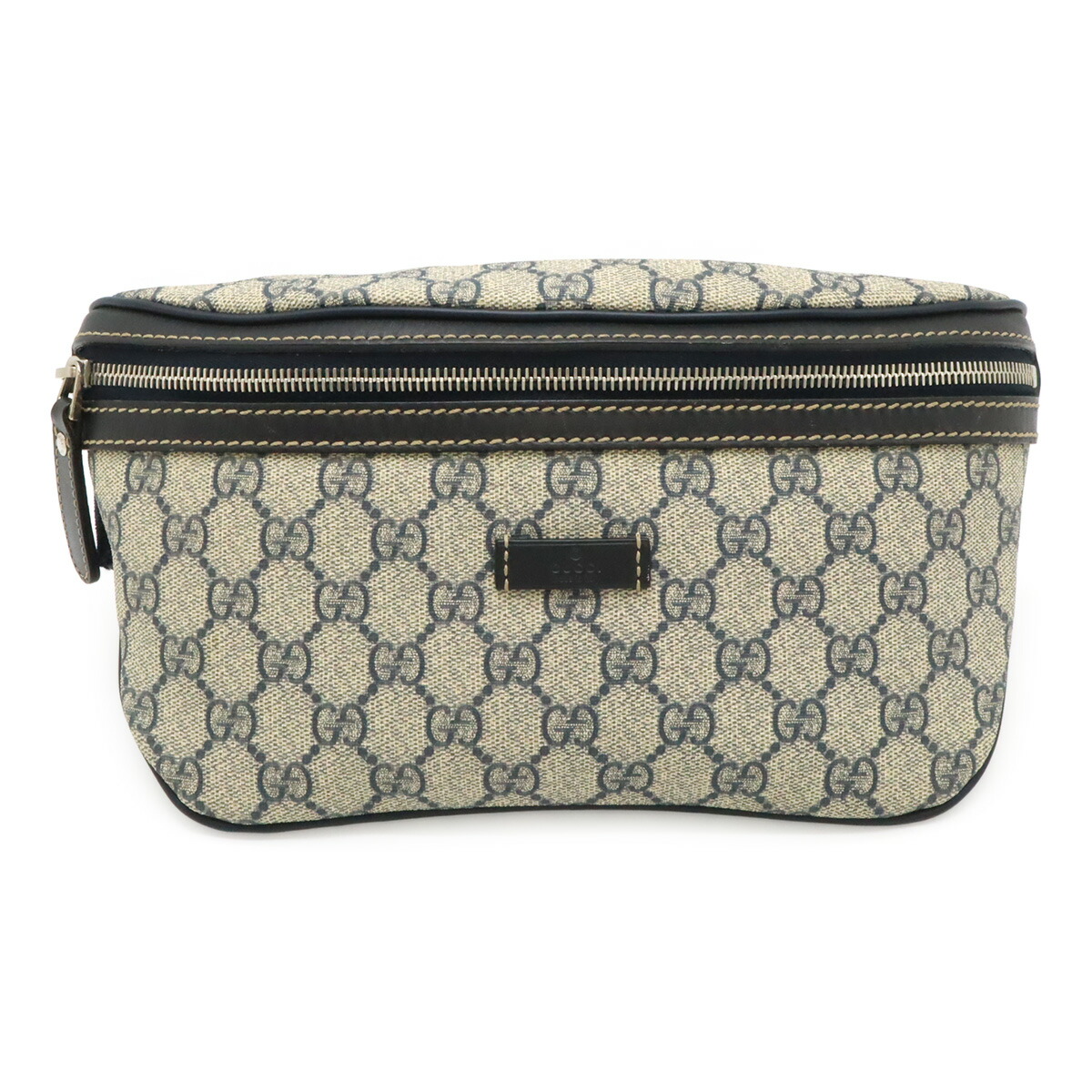 GUCCI グッチ GGインプリメ 上半身御徒面子 酉の方角御徒面子 酉の方角合財袋 御居処御徒面子 PVC なめし革 米国海軍 紺 233269  【中古】