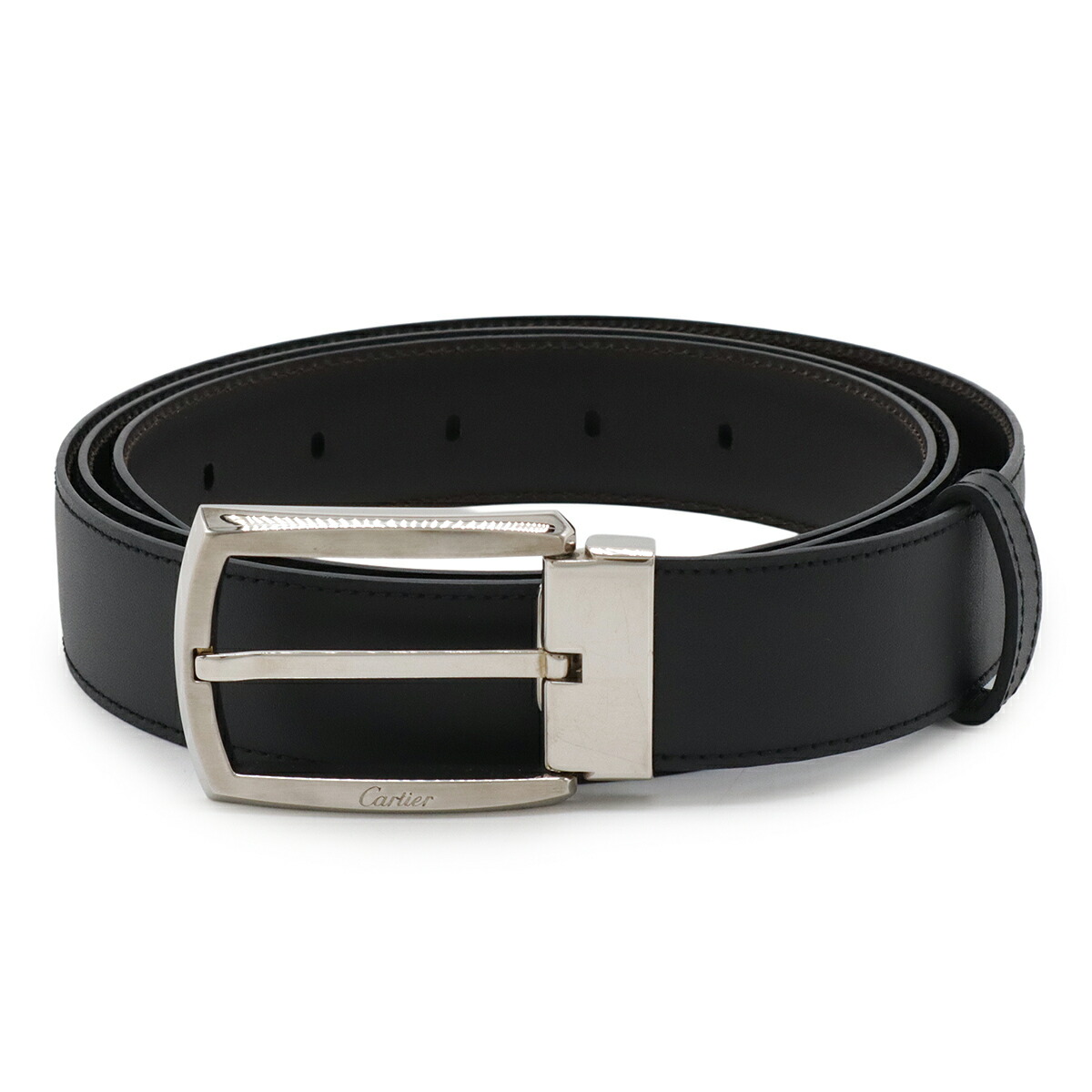 N0712-20★Cartier カルティエ ベルト ダークグリーン レザー 楽天市場】カルティエ Cartier ベルト マスト ドゥ カルティエ