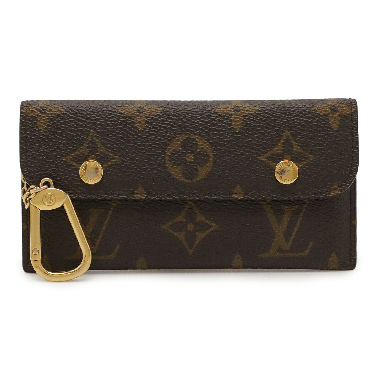 LOUIS VUITTON ルイ ヴィトン モノグラム ミュルティクレ ラバ コインケース 小銭入れ コインパース キーホルダー付き M60029 【中古】