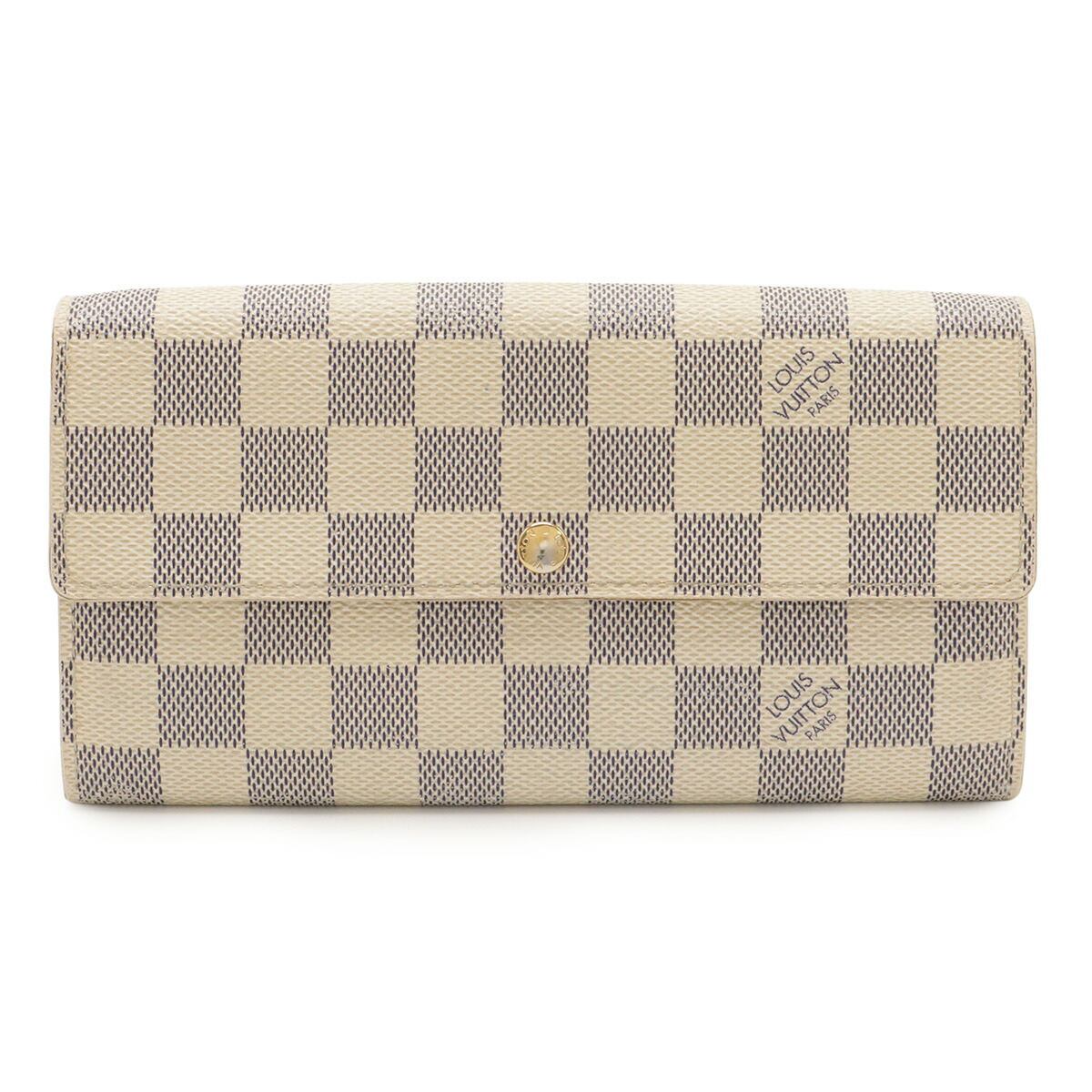 LOUIS VUITTON ルイ ヴィトン ダミエアズール ポルトフォイユ サラ 2つ折長財布 二つ折り長財布 N61735 【中古】