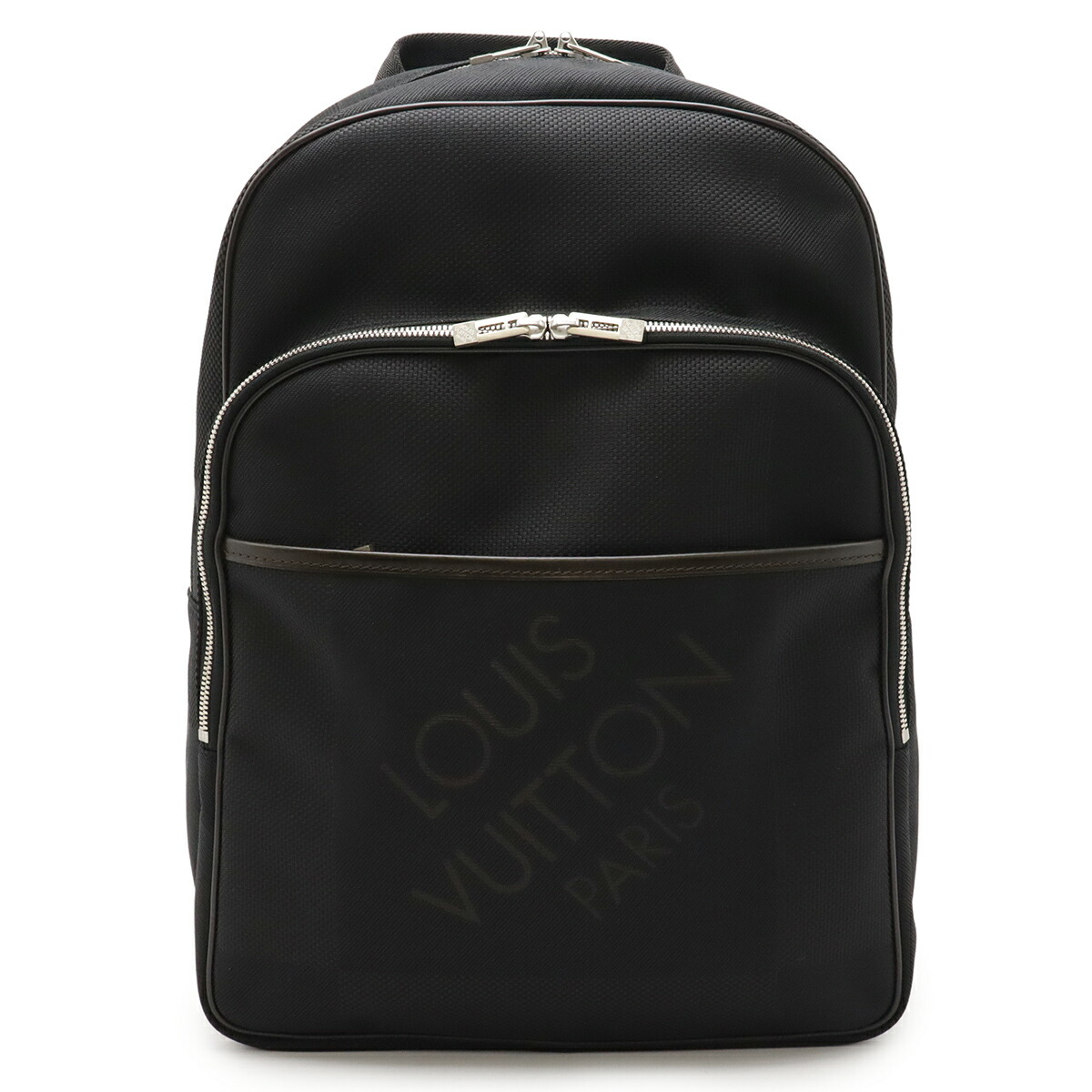 LOUIS VUITTON ルイ ヴィトン ダミエジェアン ネオボンゴ うしろ側容器に並べる 背嚢 帆布 ノワール 黒 黒いこと M93554 【中古】