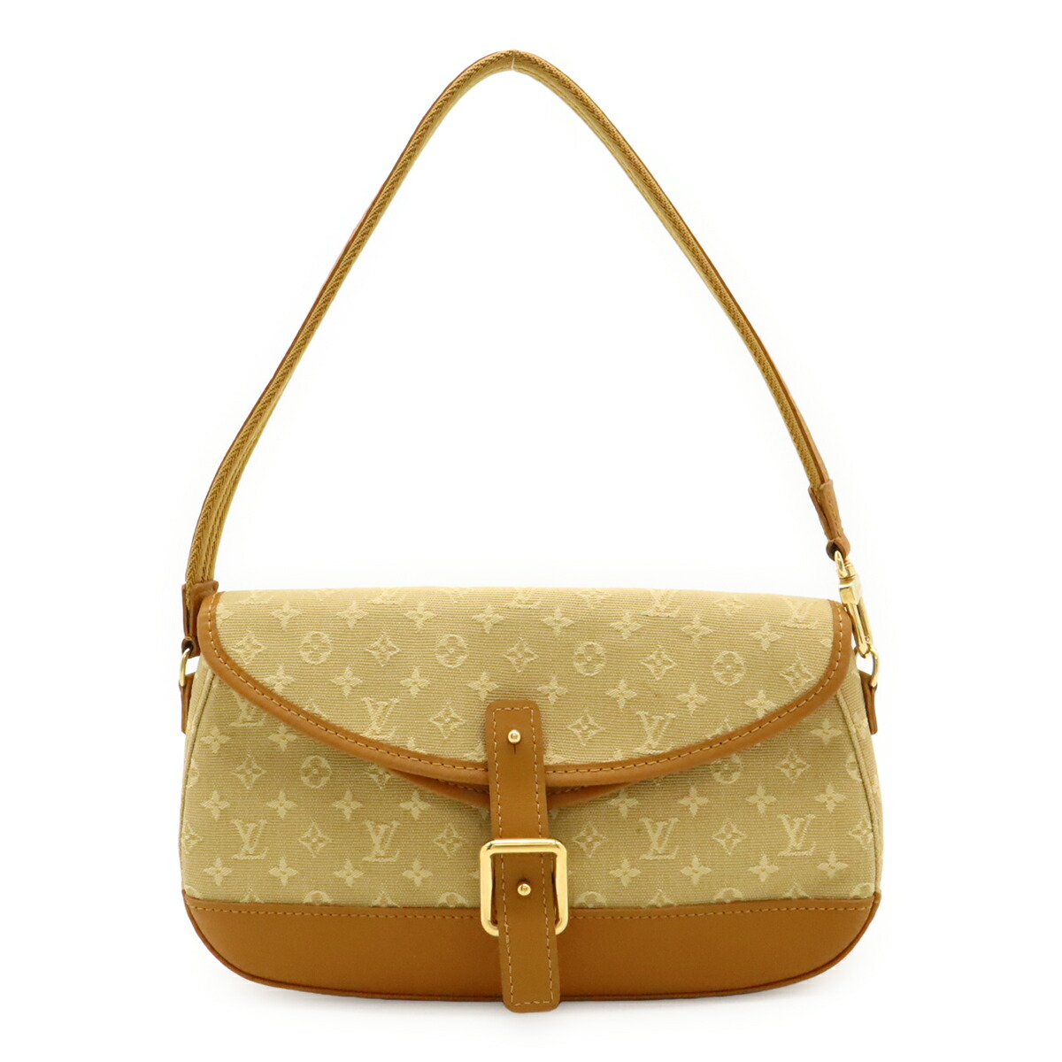 LOUIS VUITTON ルイ ヴィトン モノグラムミニ マルジョリー ショルダーバッグ ワンショルダー 肩掛け ハンドバッグ ベージュ M92694 【中古】