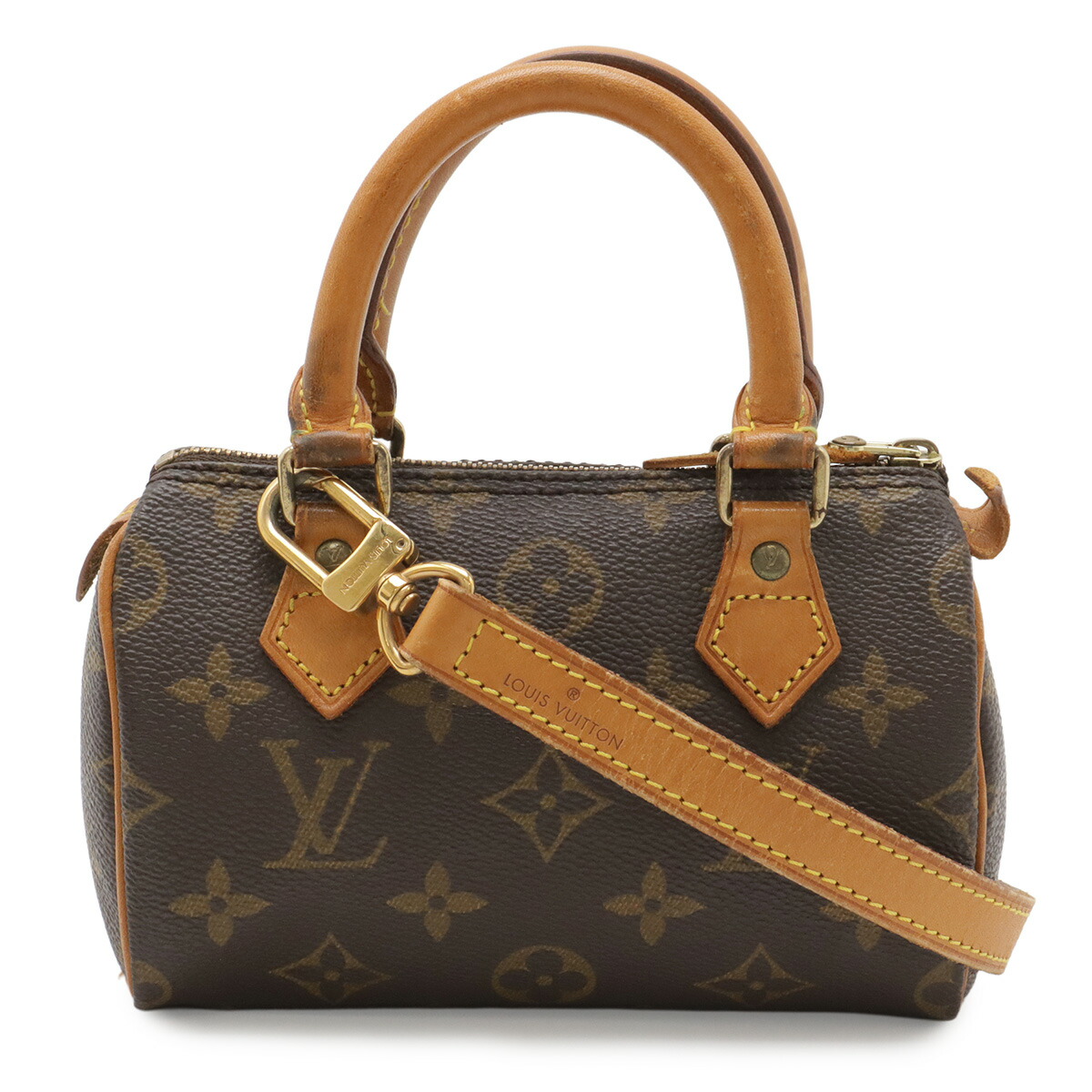 LOUIS VUITTON ルイ ヴィトン モノグラム ミニスピーディ ハンドバッグ ミニバッグ ポーチ 小物入れ 2WAY ショルダーバッグ M41534 【中古】