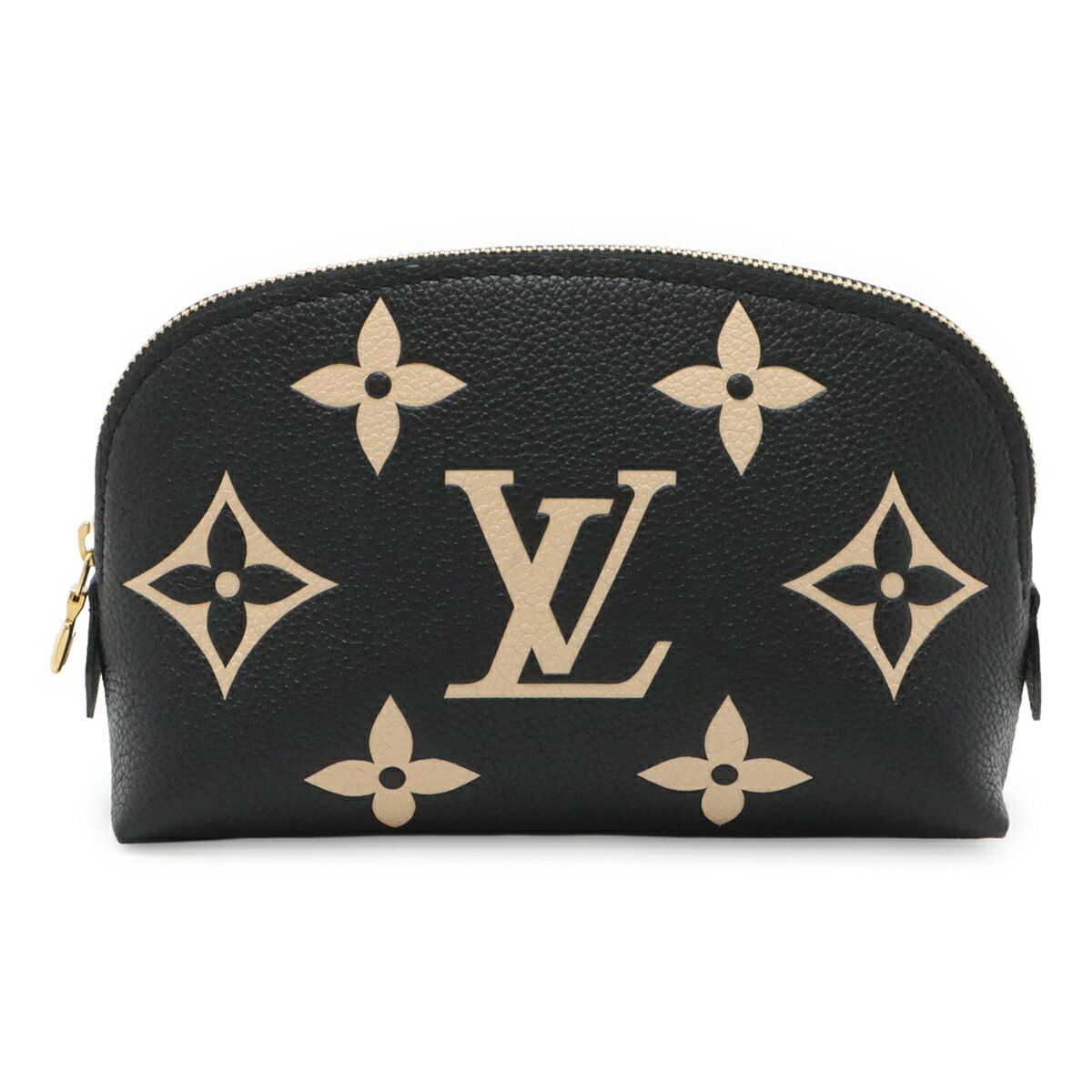 LOUIS VUITTON ルイ ヴィトン モノグラムアンプラント ポシェット コスメティック 化粧ポーチ 小物入れ バイカラー ブラック 黒 ベージュ M59086 【中古】｜Blumin 店 49,680円