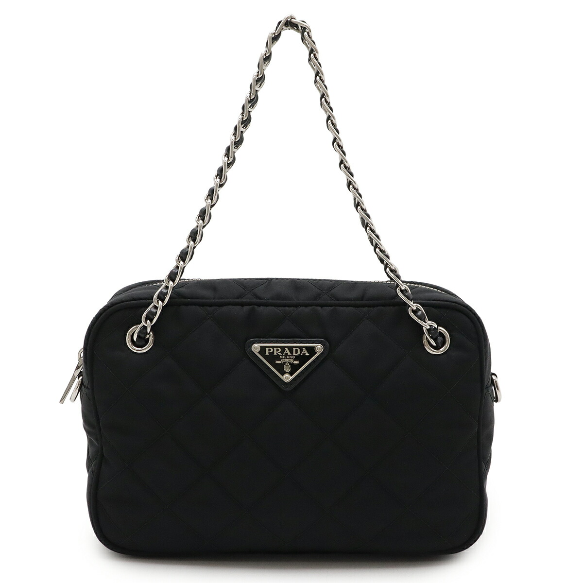 PRADA ナッパキルティングショルダーバック 1BD231 楽天市場】【バッグ】PRADA プラダ ラージ ナッパレザー