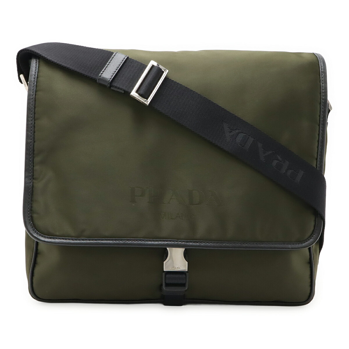 【PRADA】ショルダーバッグ 斜め掛け　メッセンジャーバッグ ナイロン レザー 楽天市場】PRADA プラダ ショルダーバッグ メッセンジャーバッグ