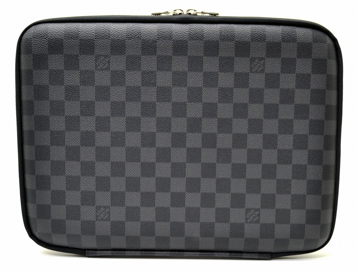 楽天市場 未使用品 バッグ Louis Vuitton ルイ ヴィトン ダミエグラフィット コンピュータースリーブpm Pcケース パソコンケース ビジネスバッグ N 中古 K Blumin 楽天市場店